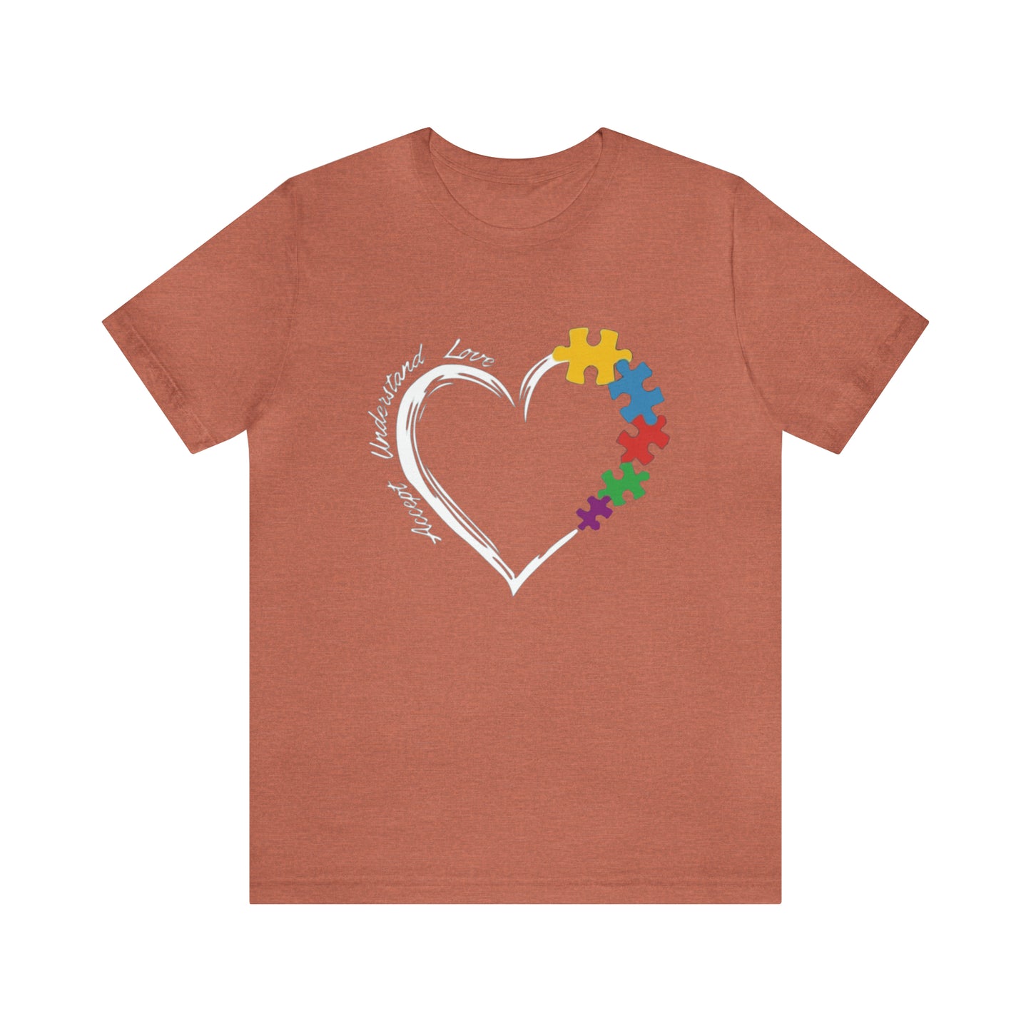 Autism Acceptance  Short Sleeve Tee