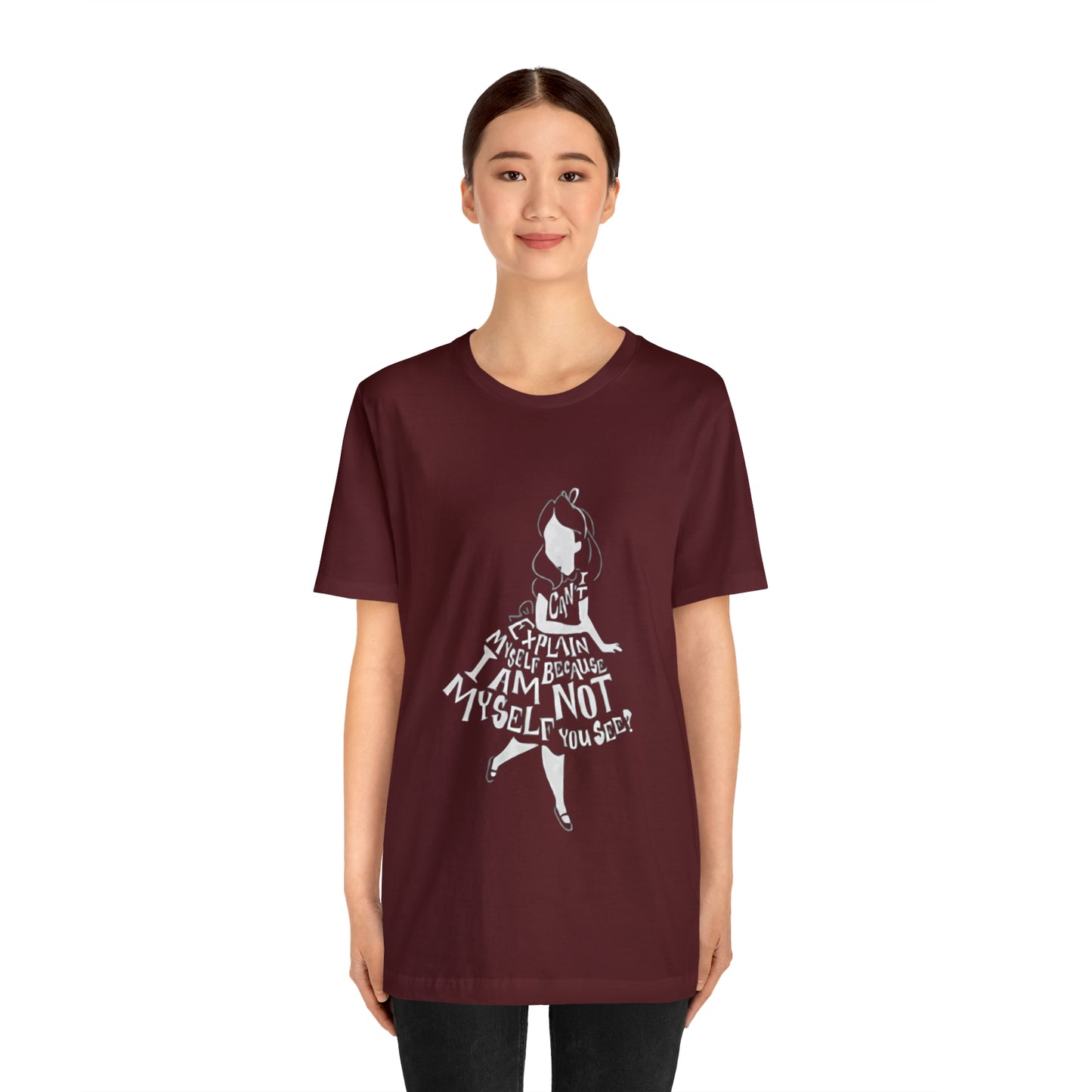 Alice In Wonderland Unisex Jersey Short Sleeve Tee