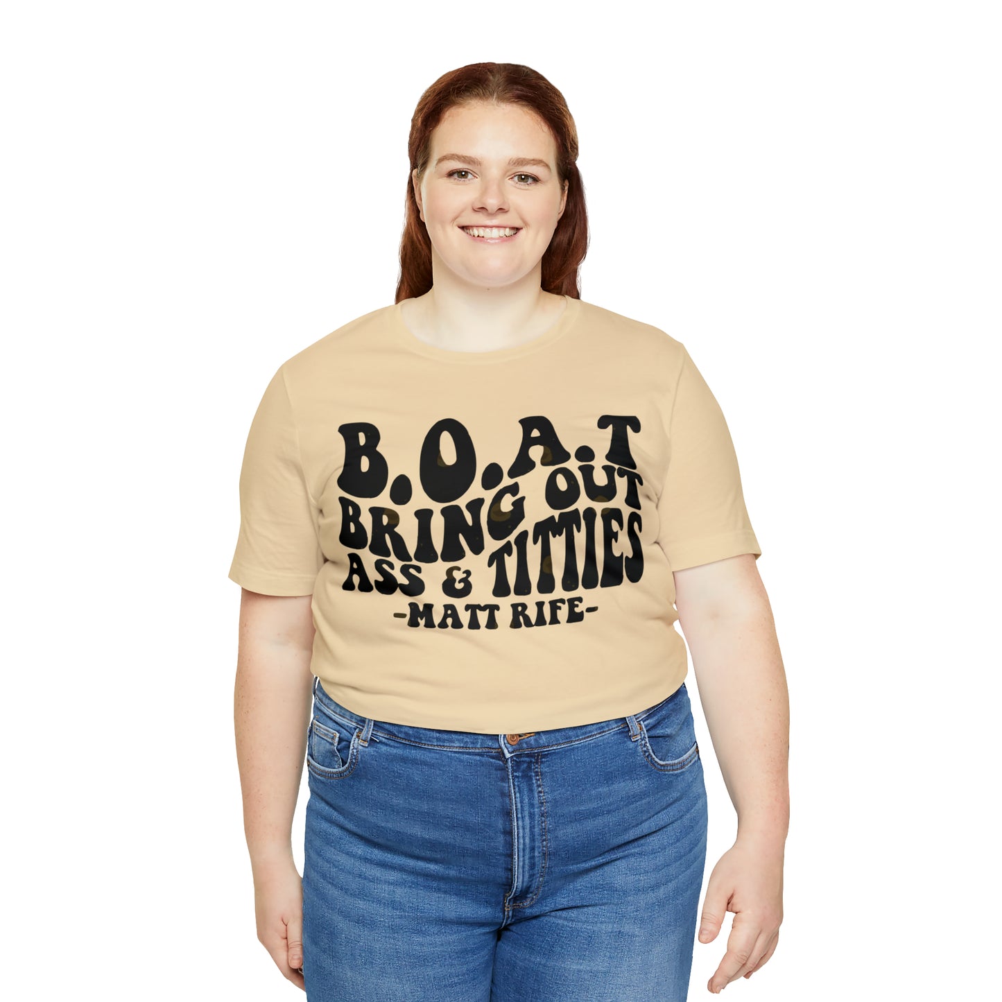Matt Rife B.O.A.T. Unisex Jersey Short Sleeve Tee