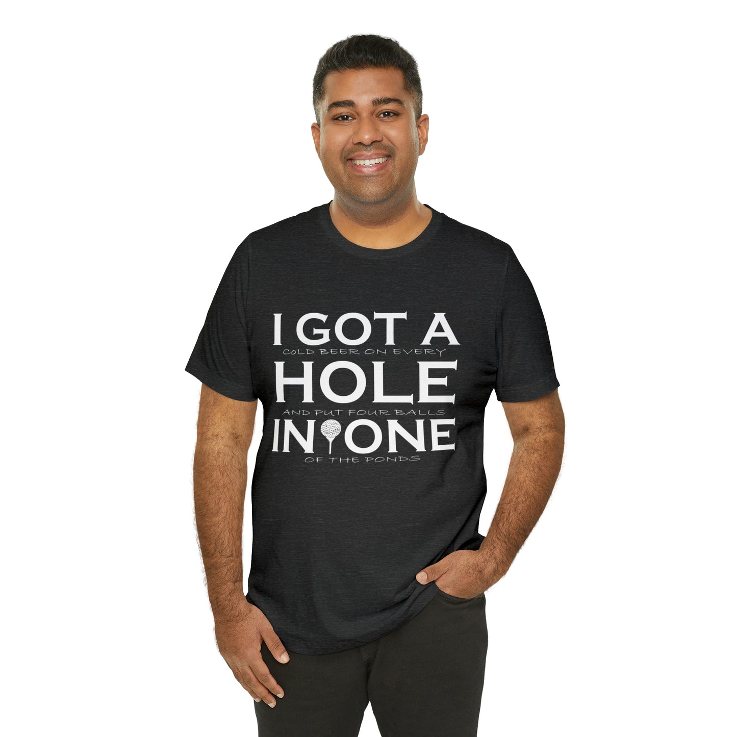 Golf - Hole In One - Unisex Jersey Short Sleeve Tee