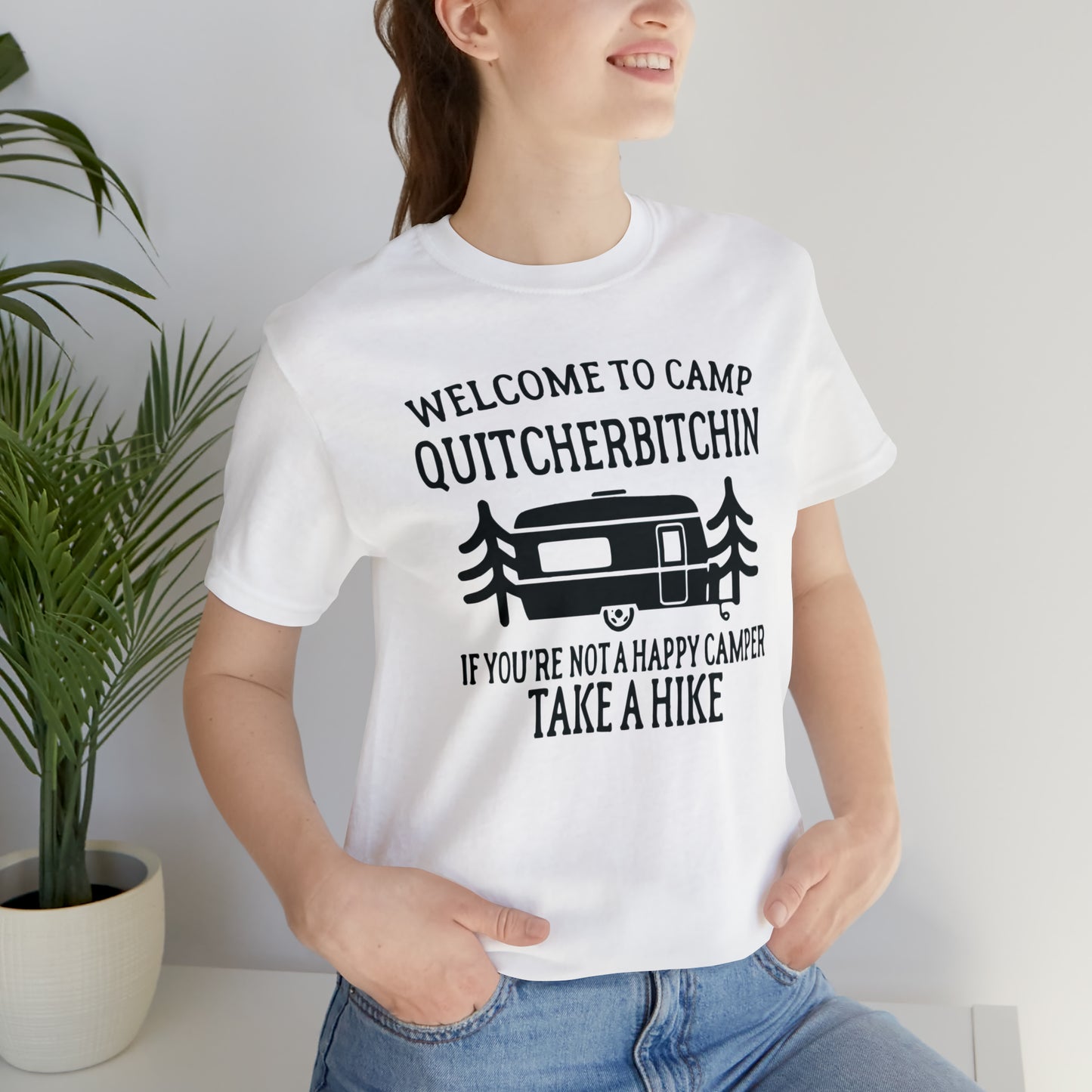 Camping Unisex Jersey Short Sleeve Tee