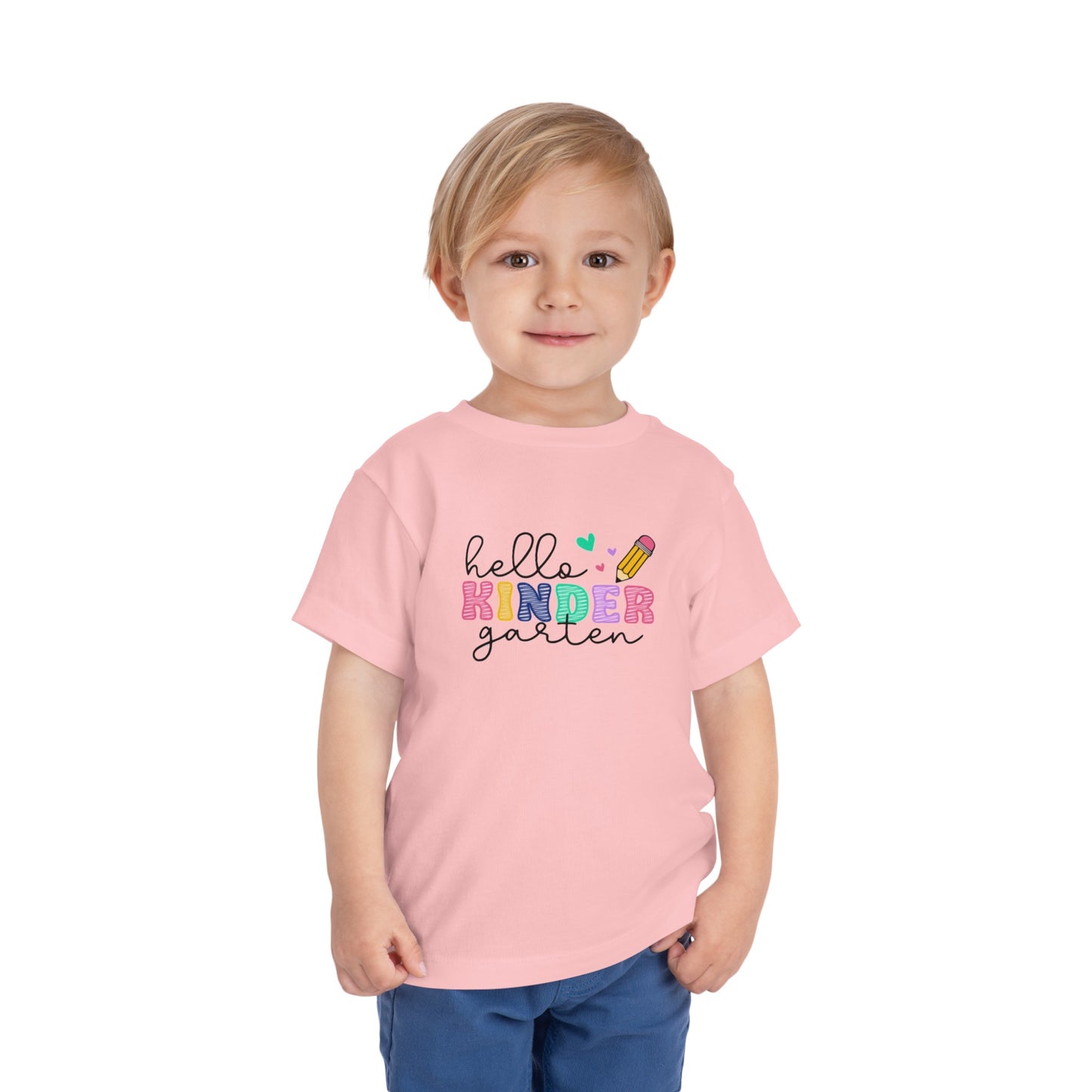 Hello Kindergarten First Day of School Tee