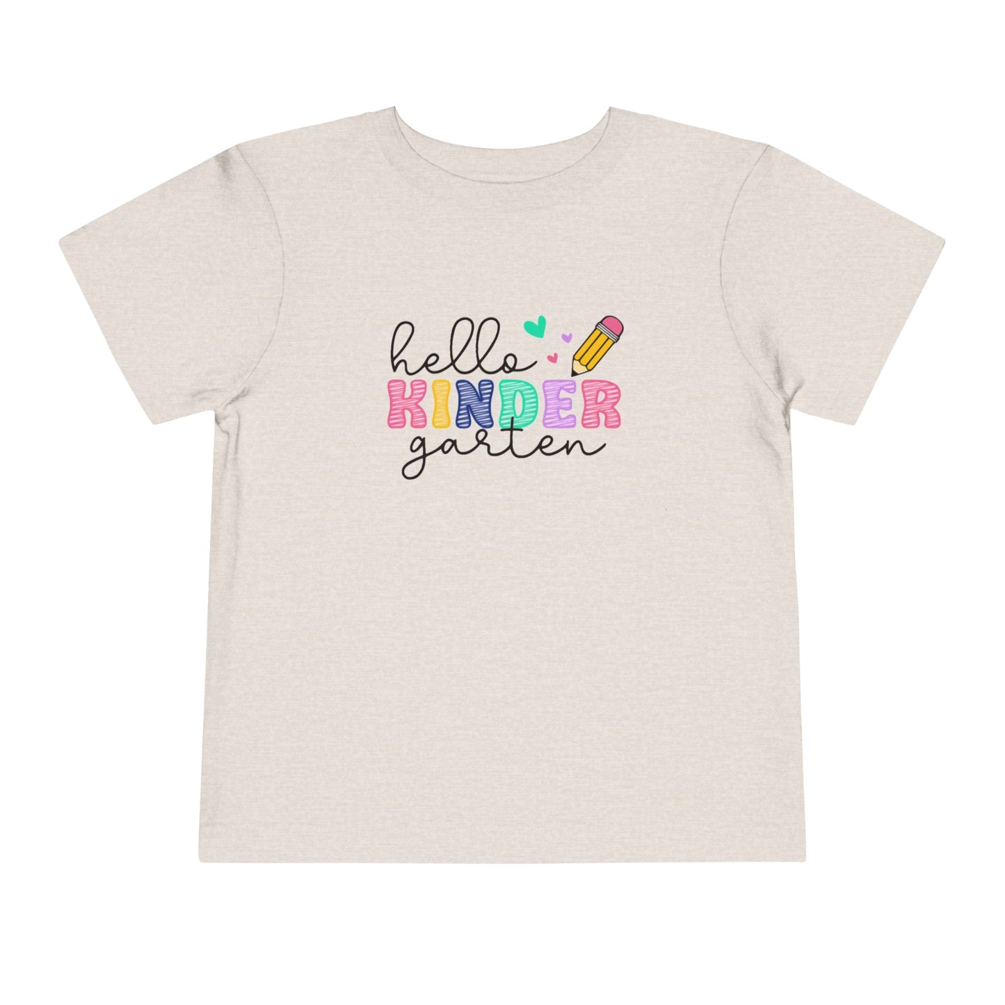 Hello Kindergarten First Day of School Tee