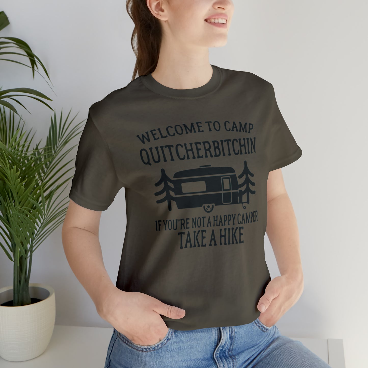 Camping Unisex Jersey Short Sleeve Tee