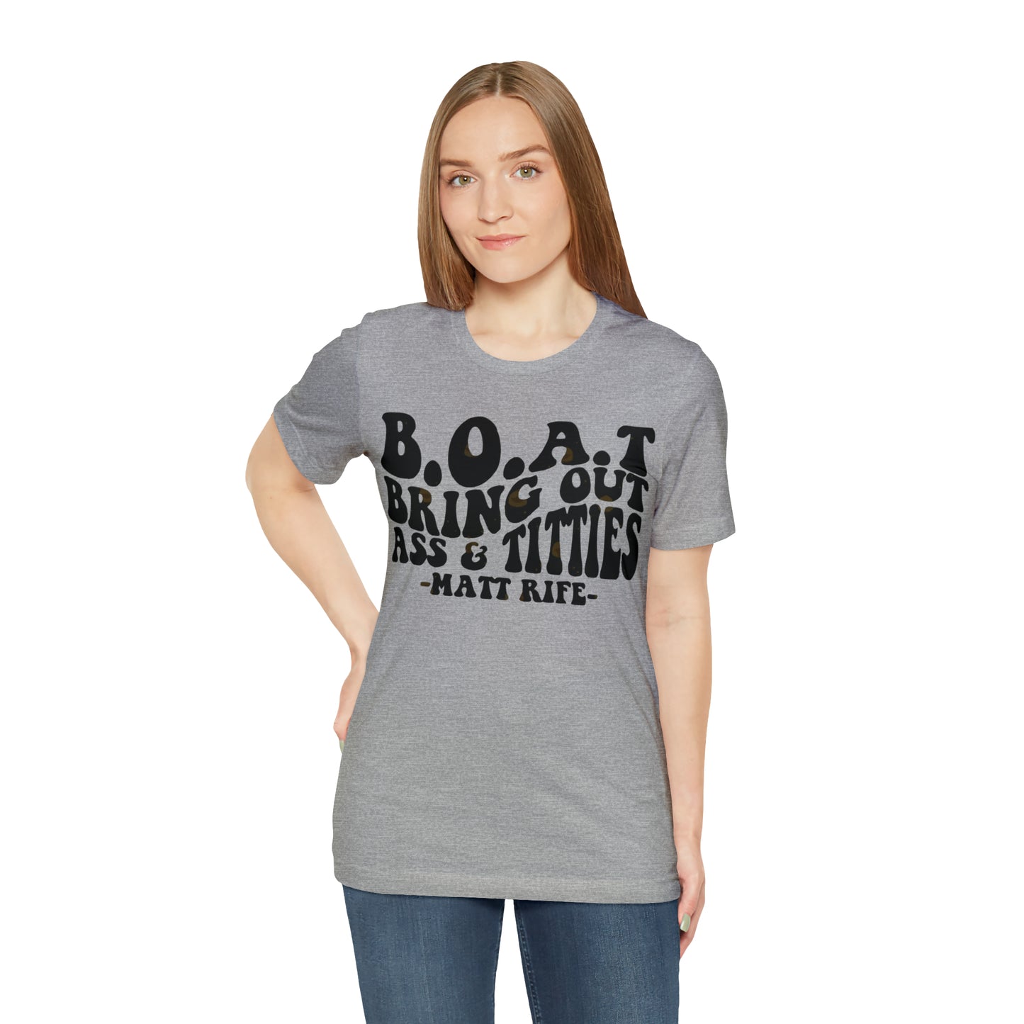 Matt Rife B.O.A.T. Unisex Jersey Short Sleeve Tee