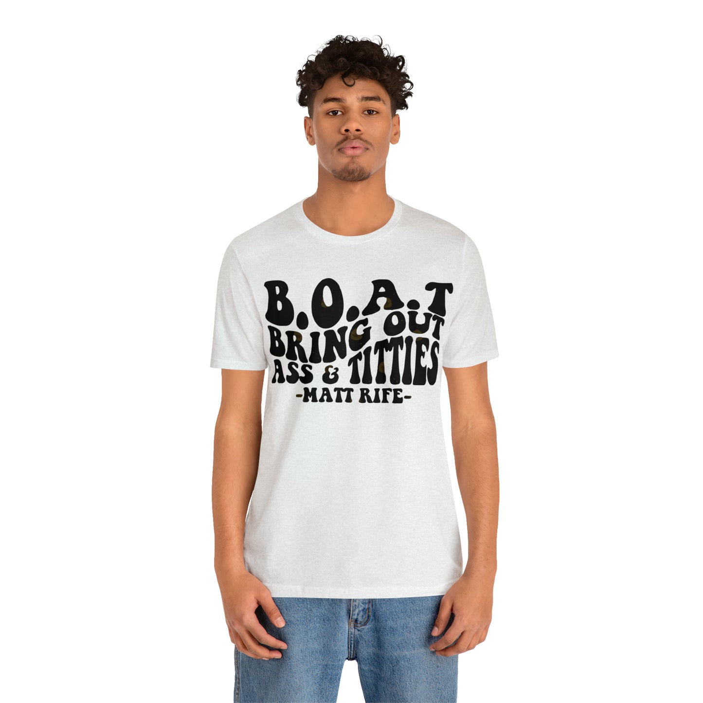 Matt Rife B.O.A.T. Unisex Jersey Short Sleeve Tee