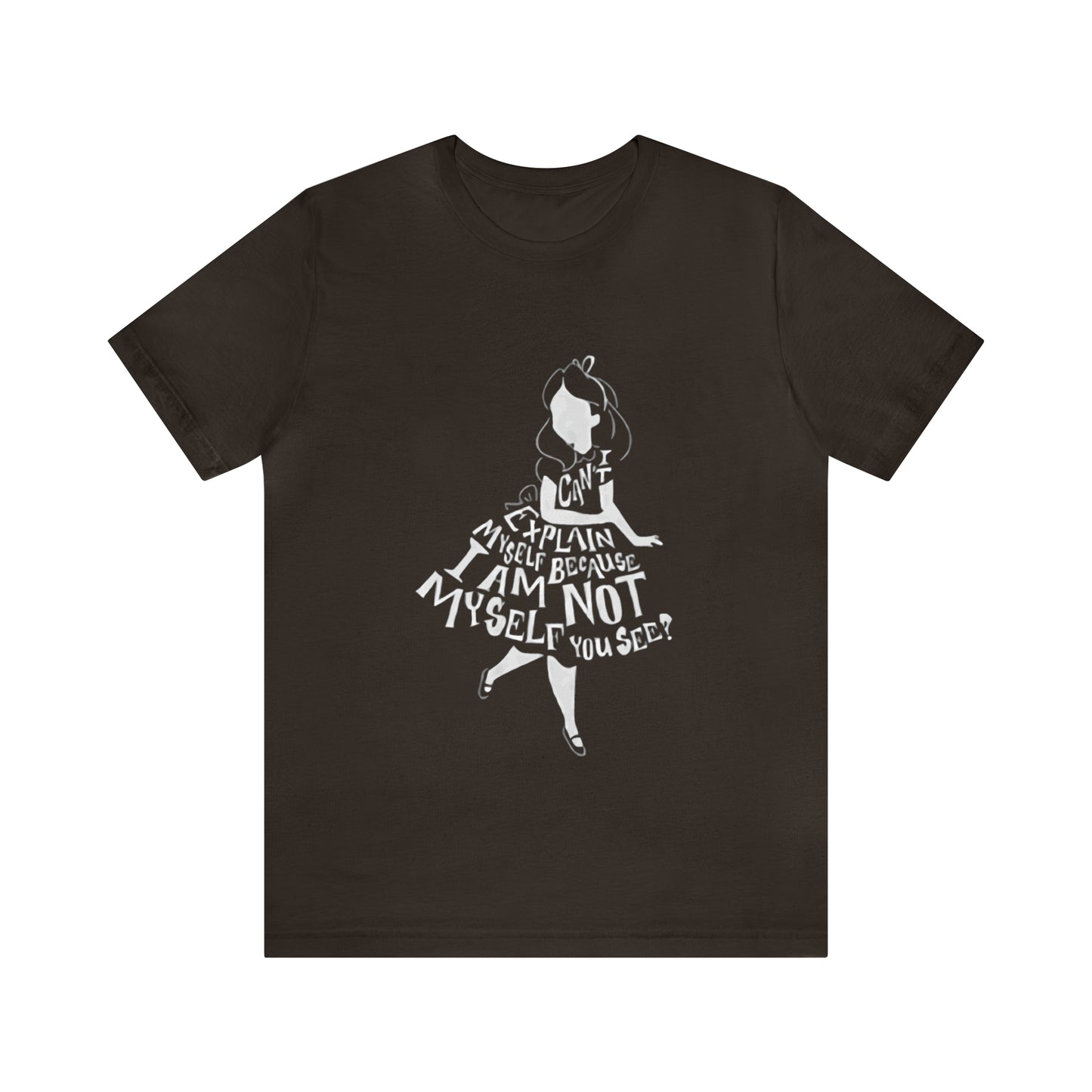 Alice In Wonderland Unisex Jersey Short Sleeve Tee