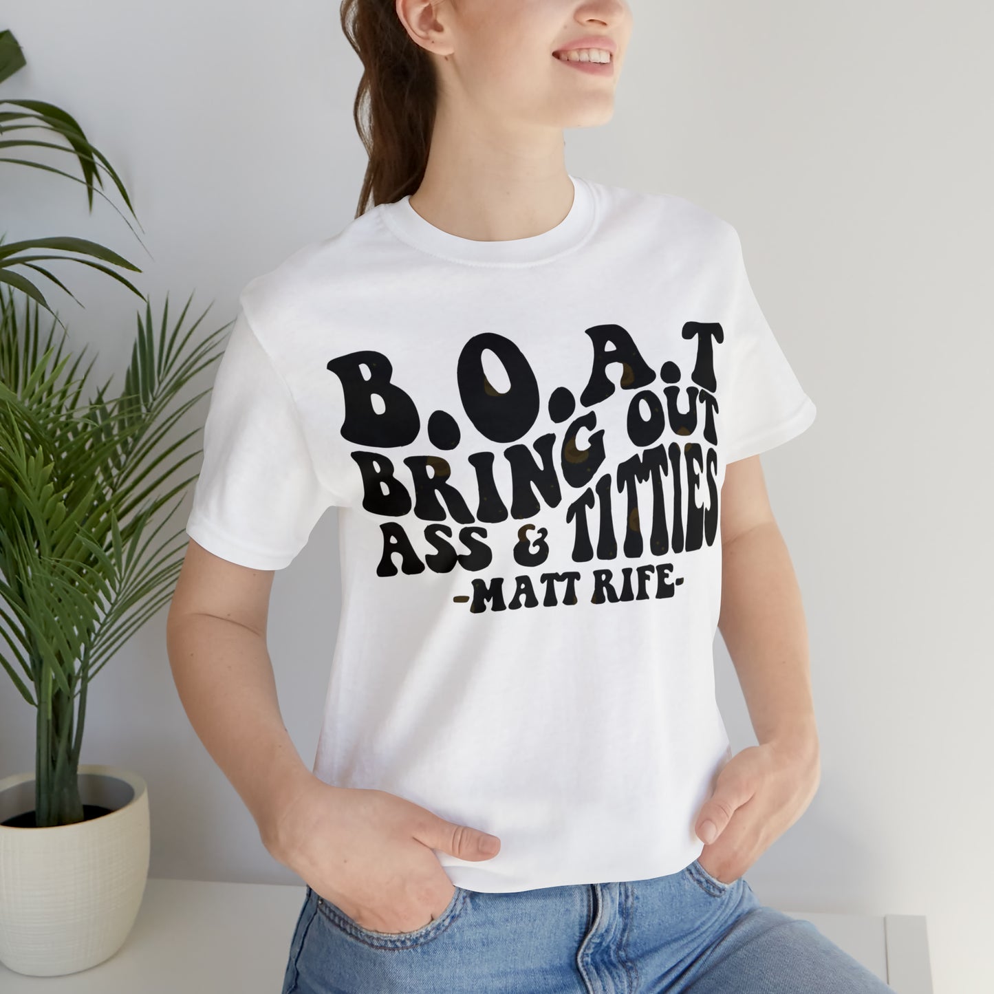 Matt Rife B.O.A.T. Unisex Jersey Short Sleeve Tee