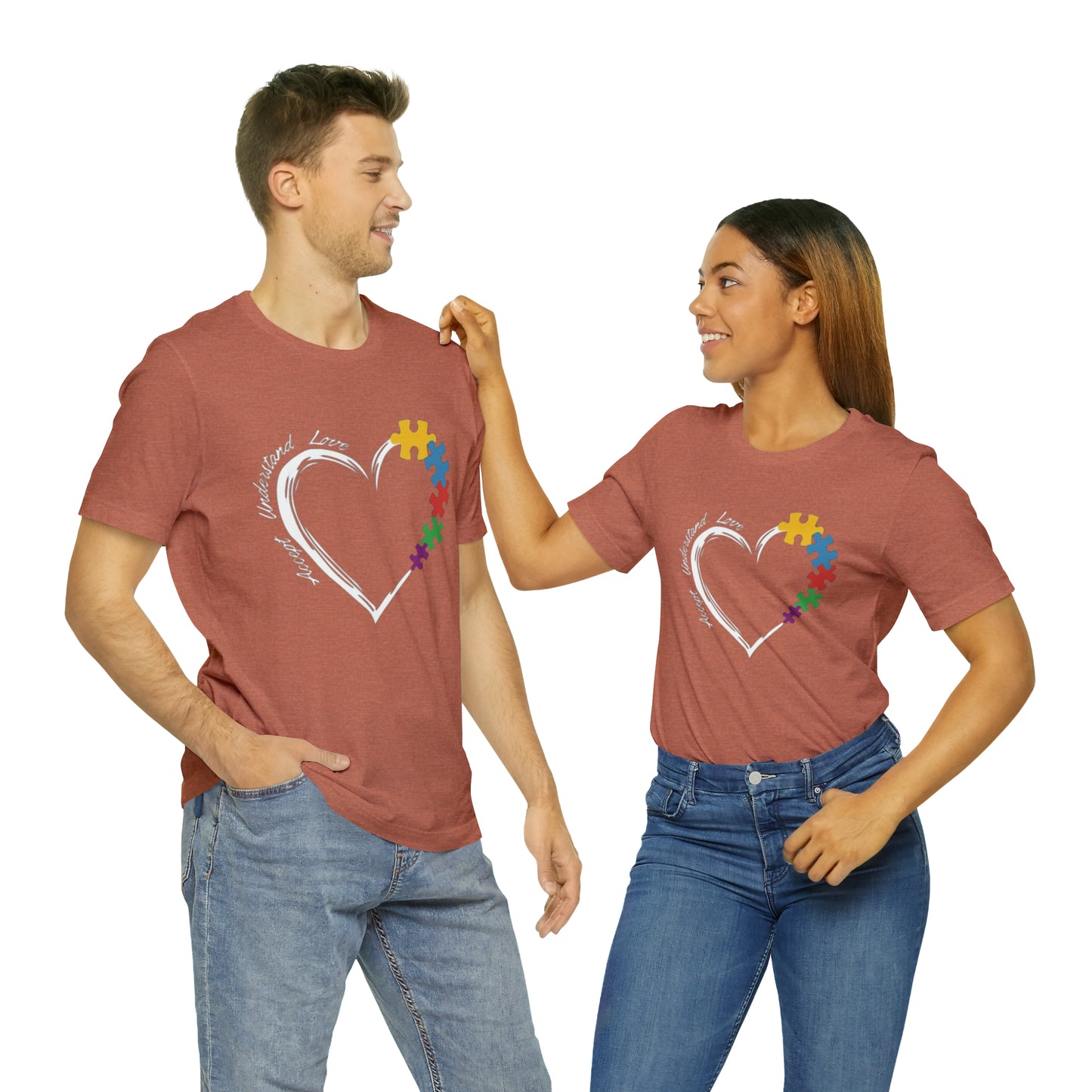 Autism Acceptance  Short Sleeve Tee