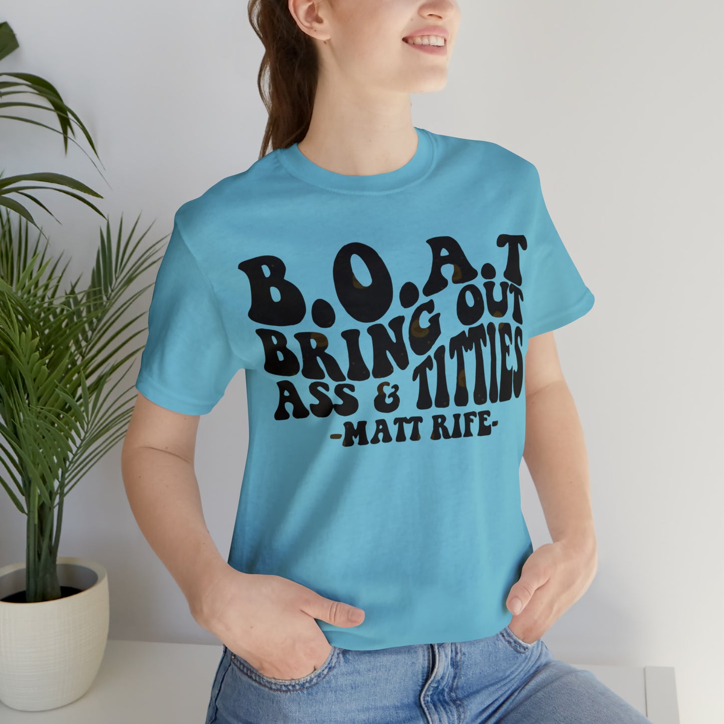 Matt Rife B.O.A.T. Unisex Jersey Short Sleeve Tee