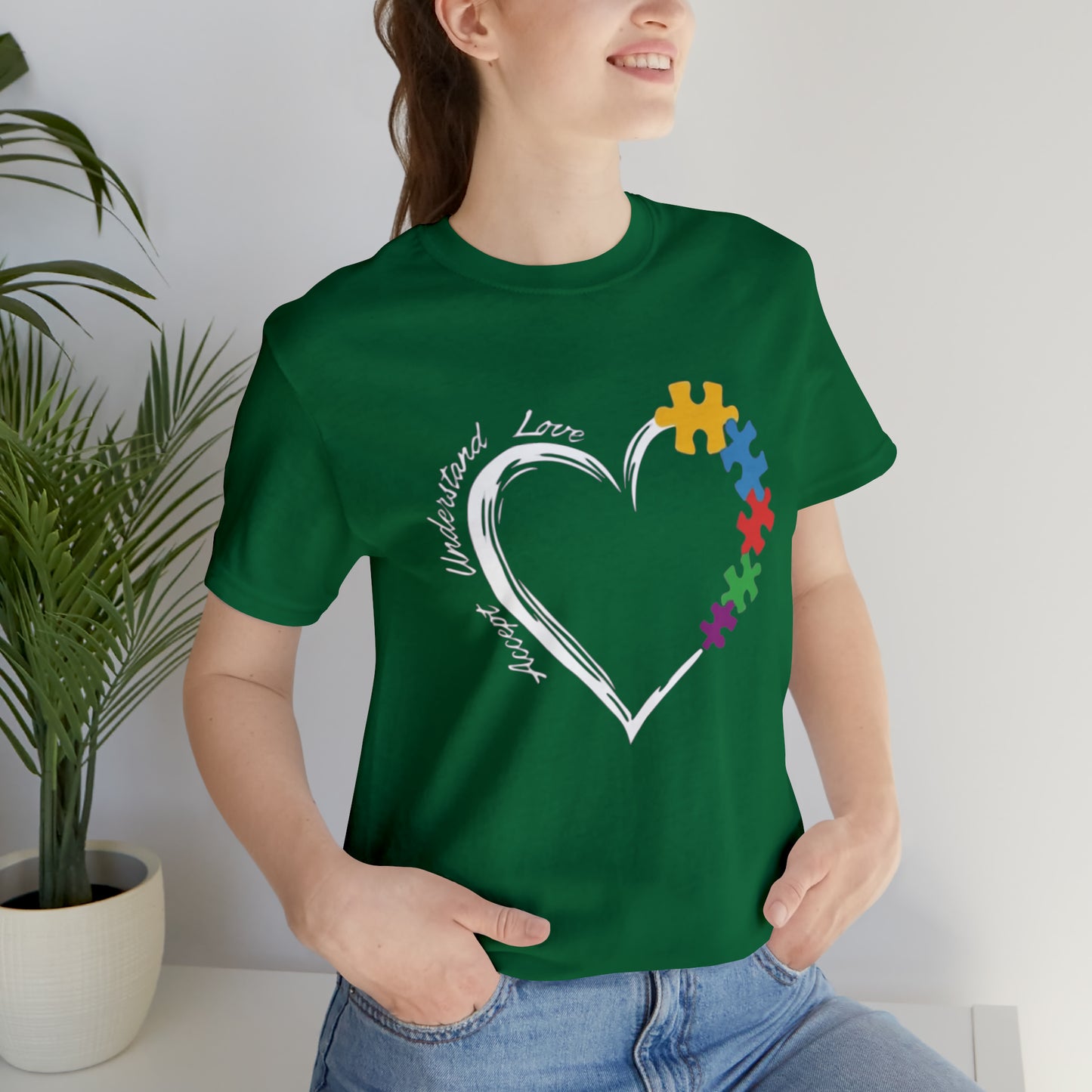 Autism Acceptance  Short Sleeve Tee