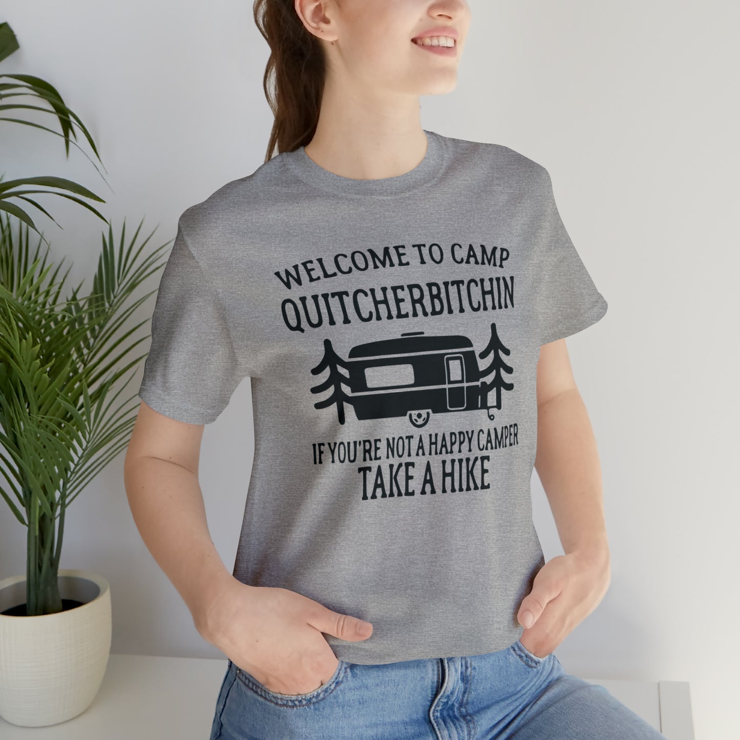 Camping Unisex Jersey Short Sleeve Tee