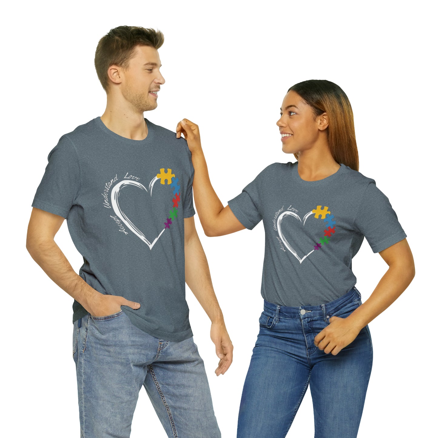 Autism Acceptance  Short Sleeve Tee