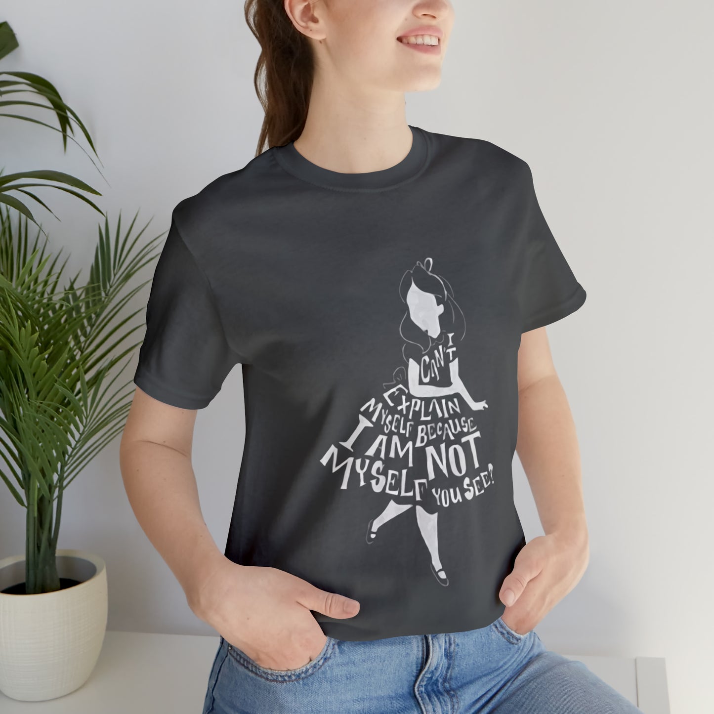 Alice In Wonderland Unisex Jersey Short Sleeve Tee
