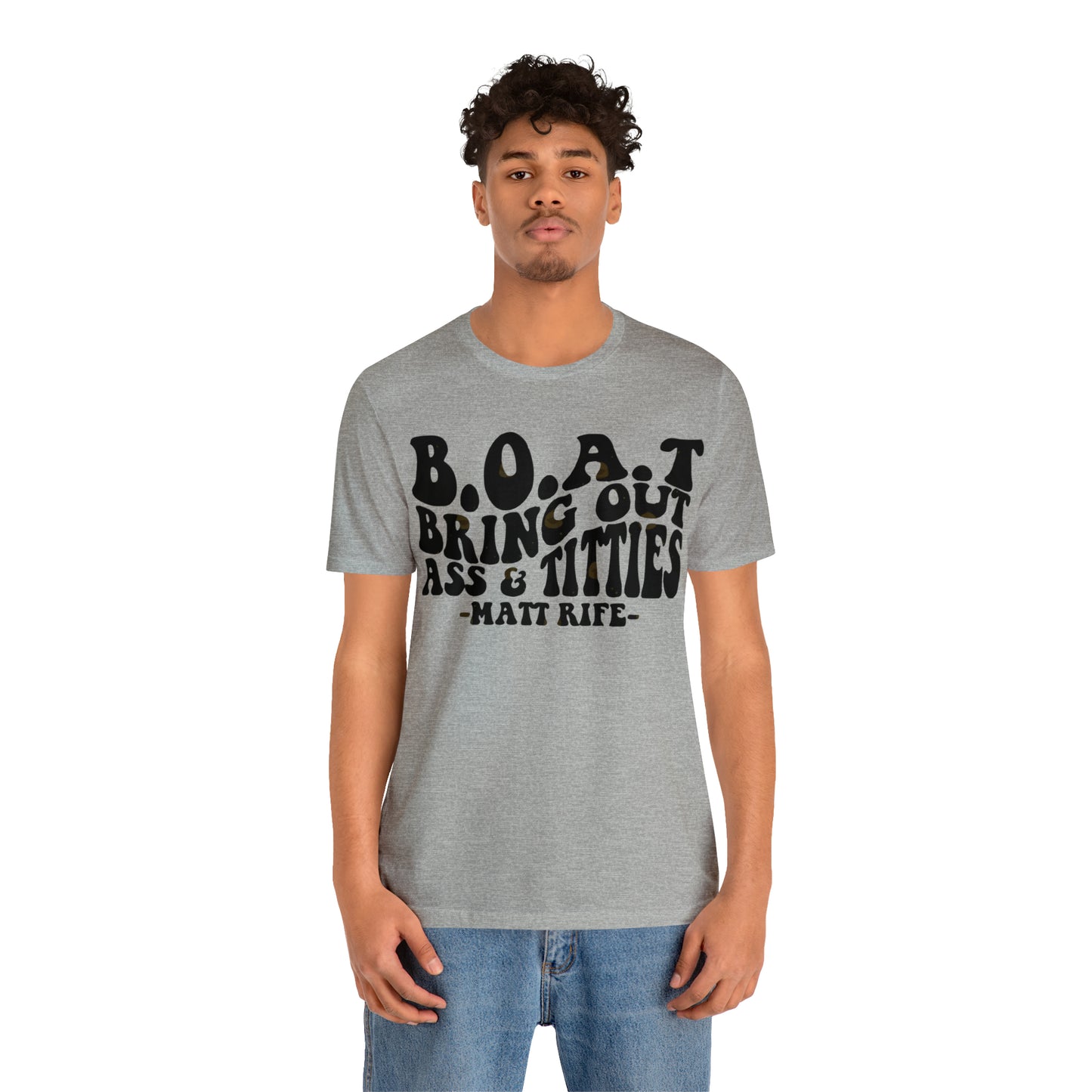 Matt Rife B.O.A.T. Unisex Jersey Short Sleeve Tee
