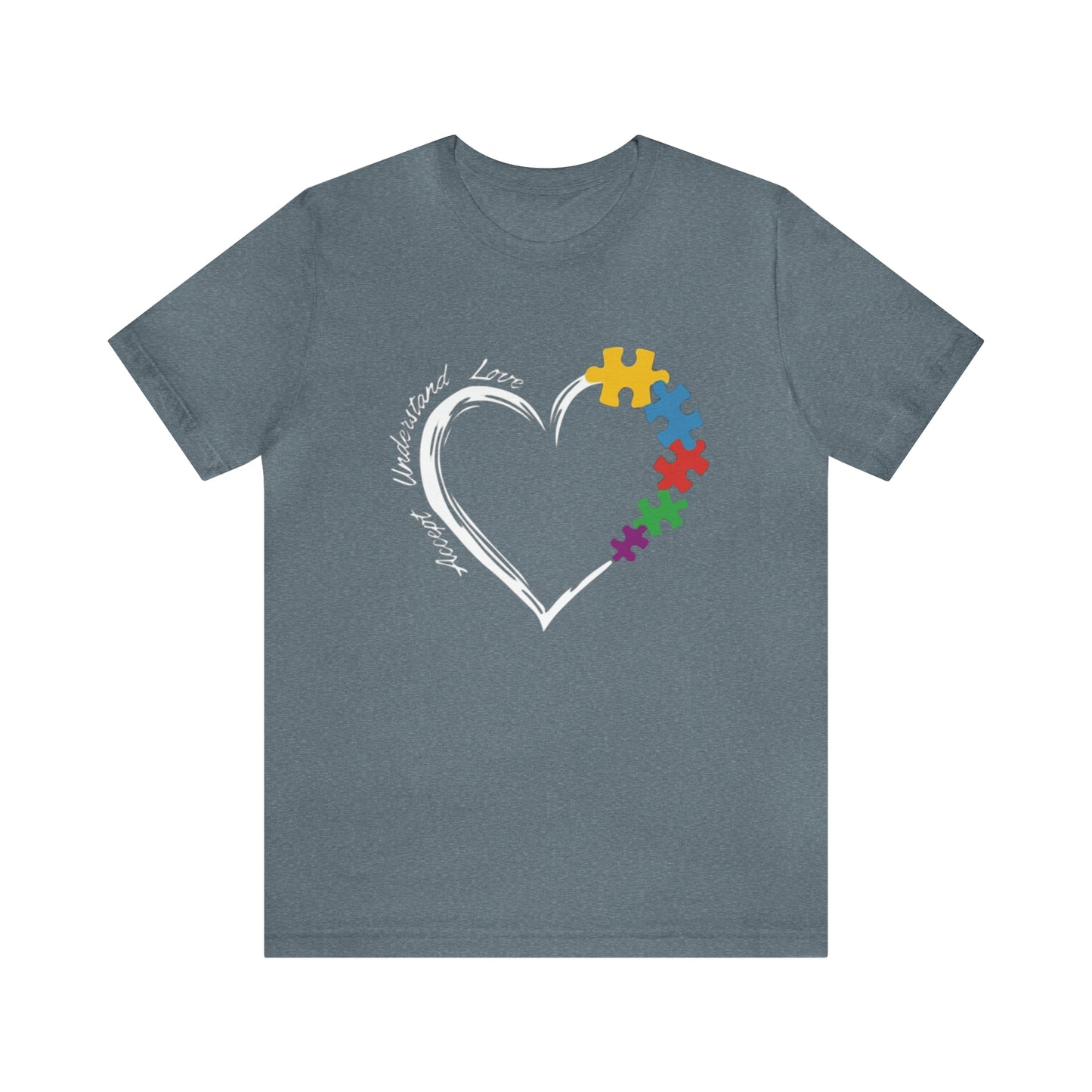 Autism Acceptance  Short Sleeve Tee