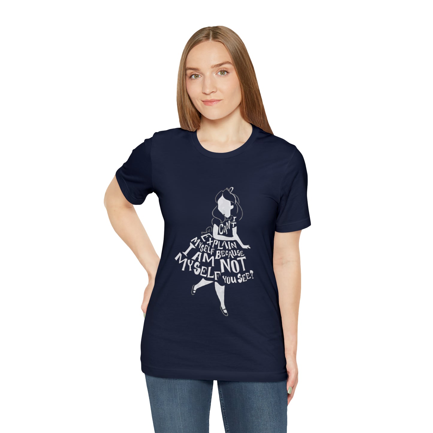 Alice In Wonderland Unisex Jersey Short Sleeve Tee