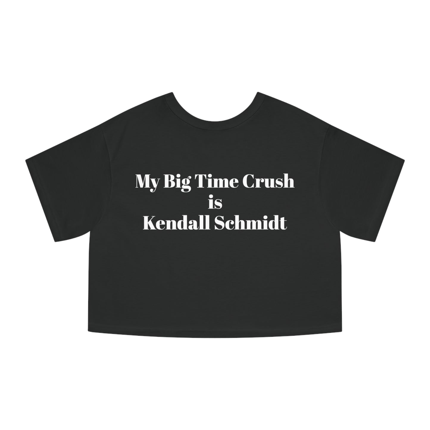 Big Time Rush - Kendall Schmidt Women's Heritage Cropped T-Shirt