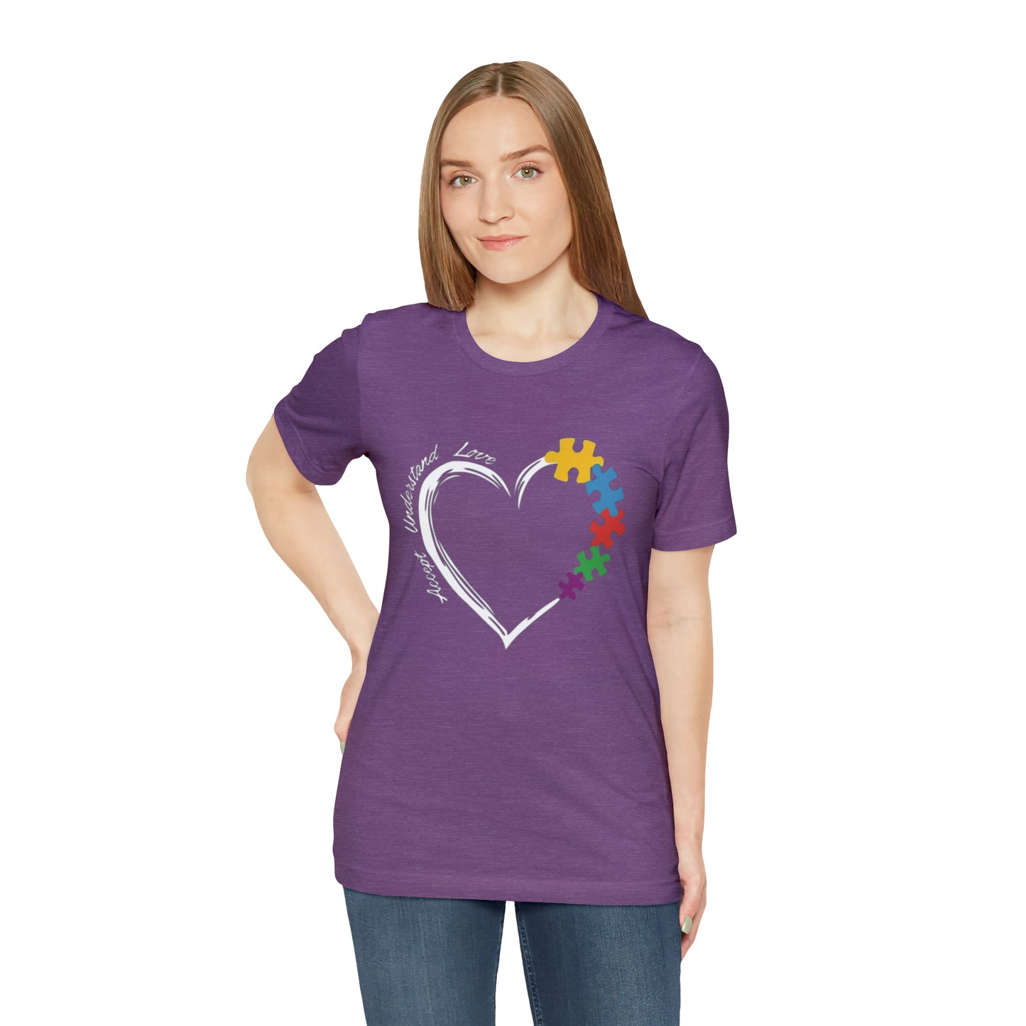 Autism Acceptance  Short Sleeve Tee