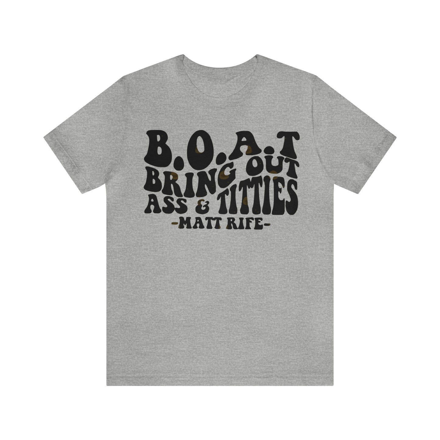 Matt Rife B.O.A.T. Unisex Jersey Short Sleeve Tee