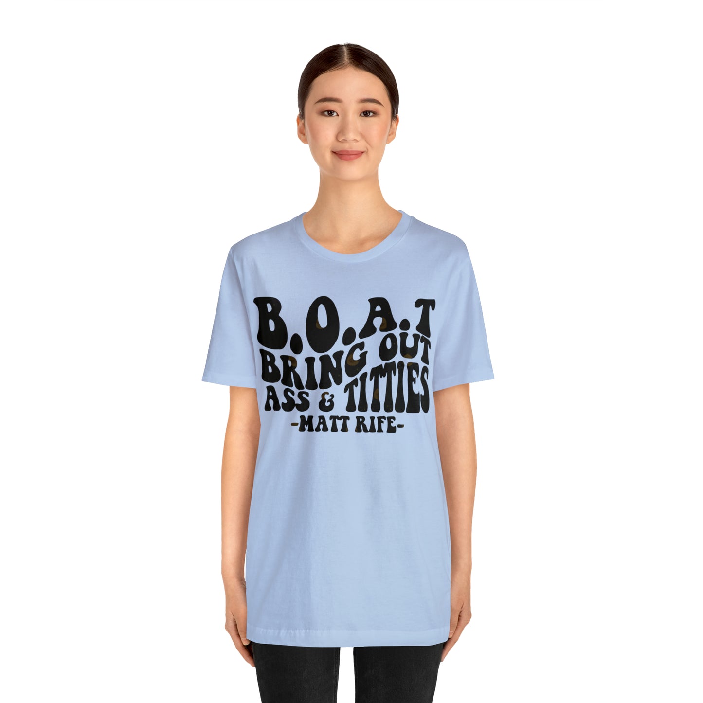 Matt Rife B.O.A.T. Unisex Jersey Short Sleeve Tee