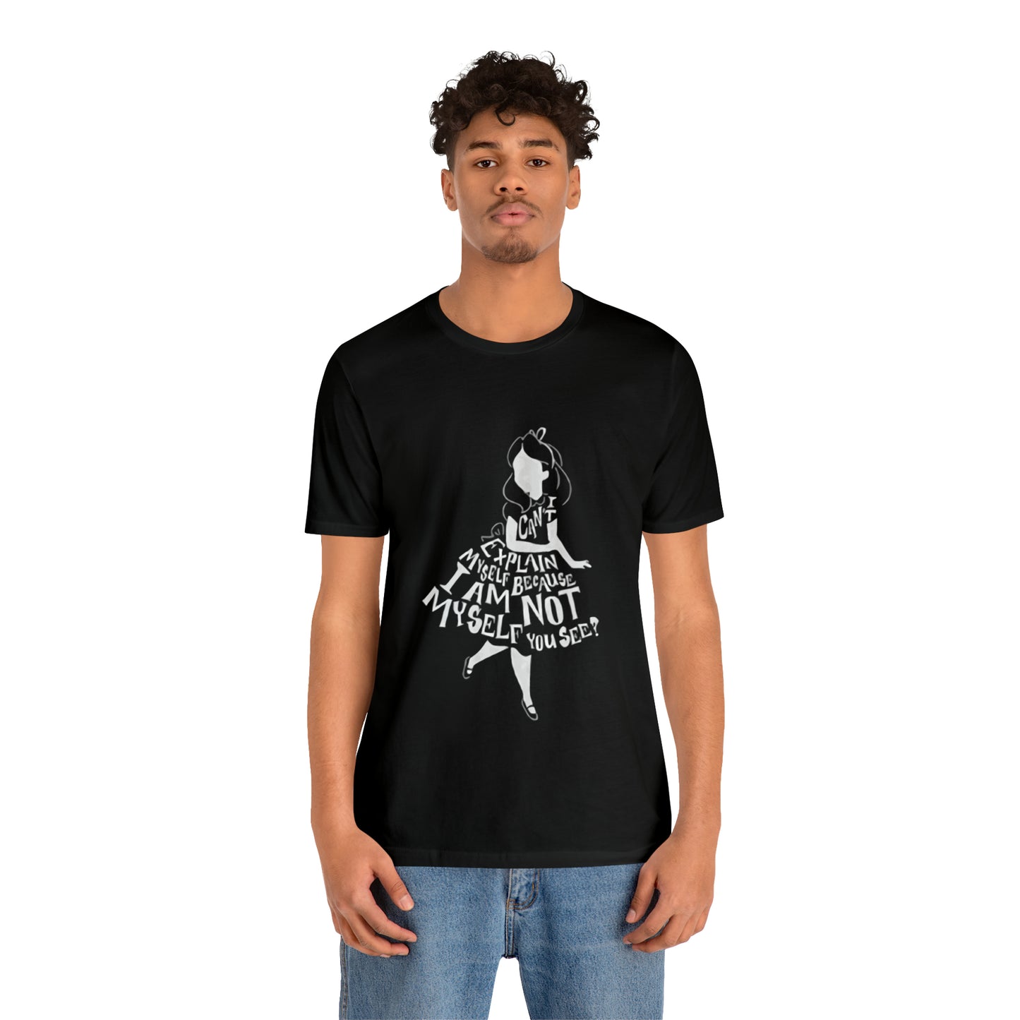 Alice In Wonderland Unisex Jersey Short Sleeve Tee