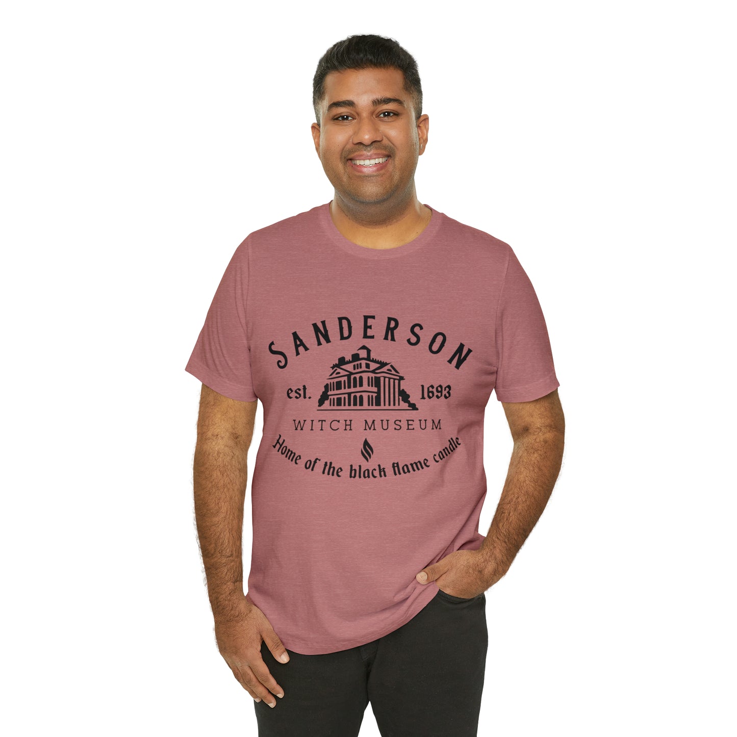 Sanderson Witch Museum Unisex Jersey Short Sleeve Tee