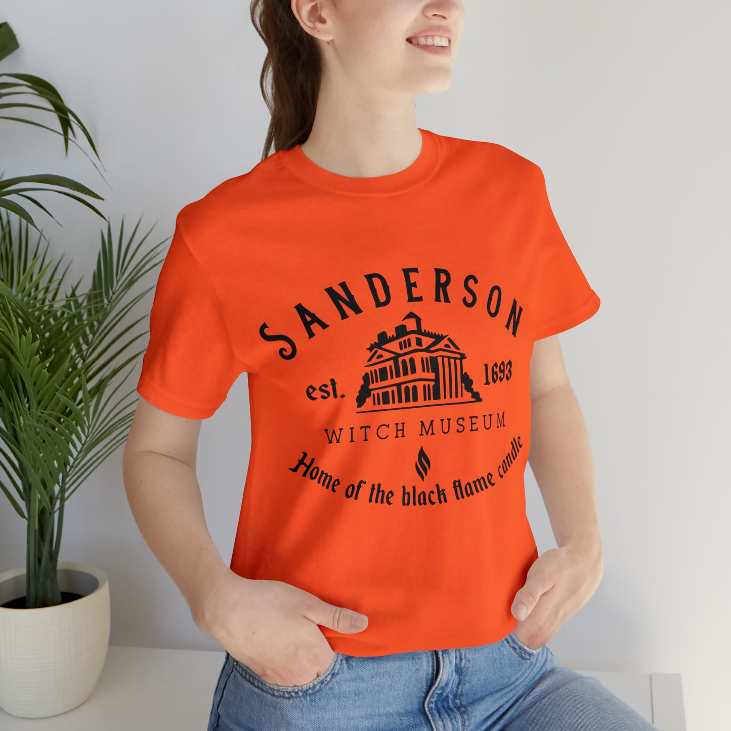 Sanderson Witch Museum Unisex Jersey Short Sleeve Tee