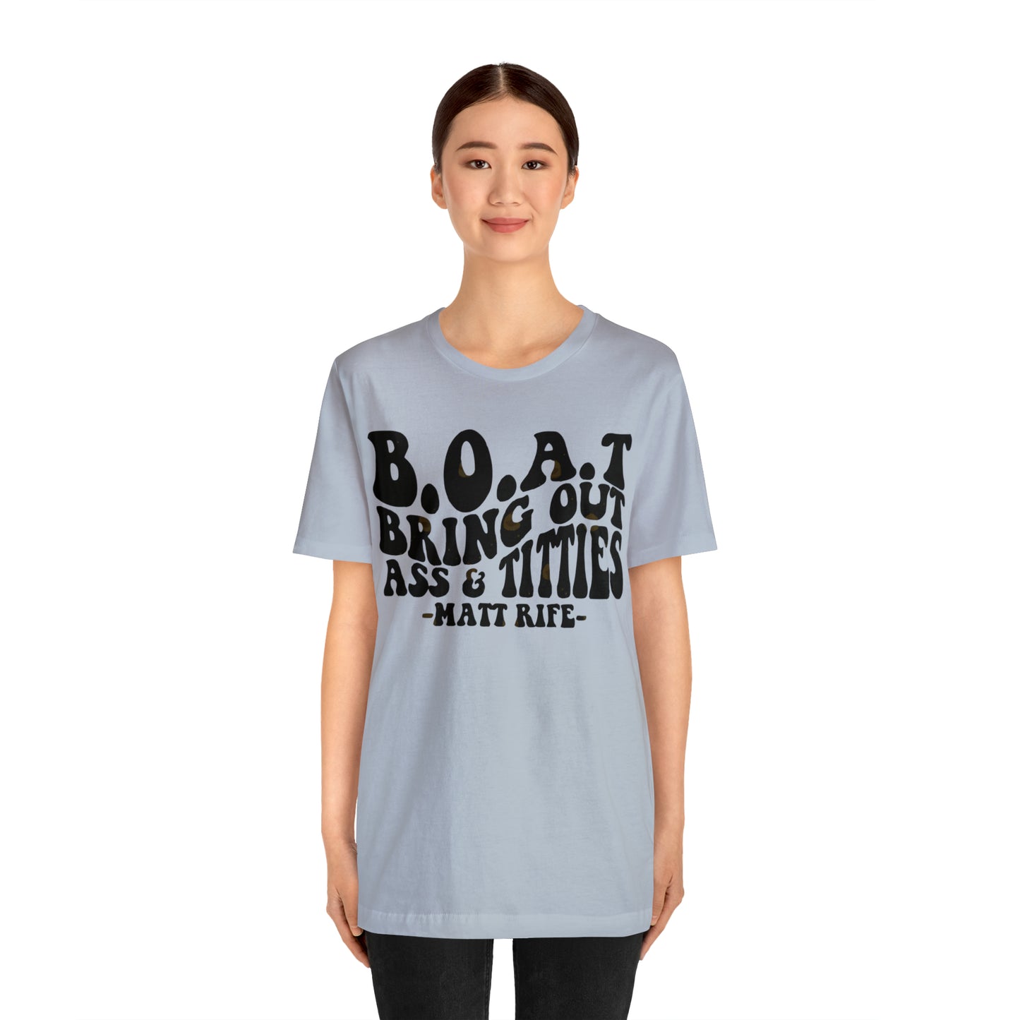 Matt Rife B.O.A.T. Unisex Jersey Short Sleeve Tee