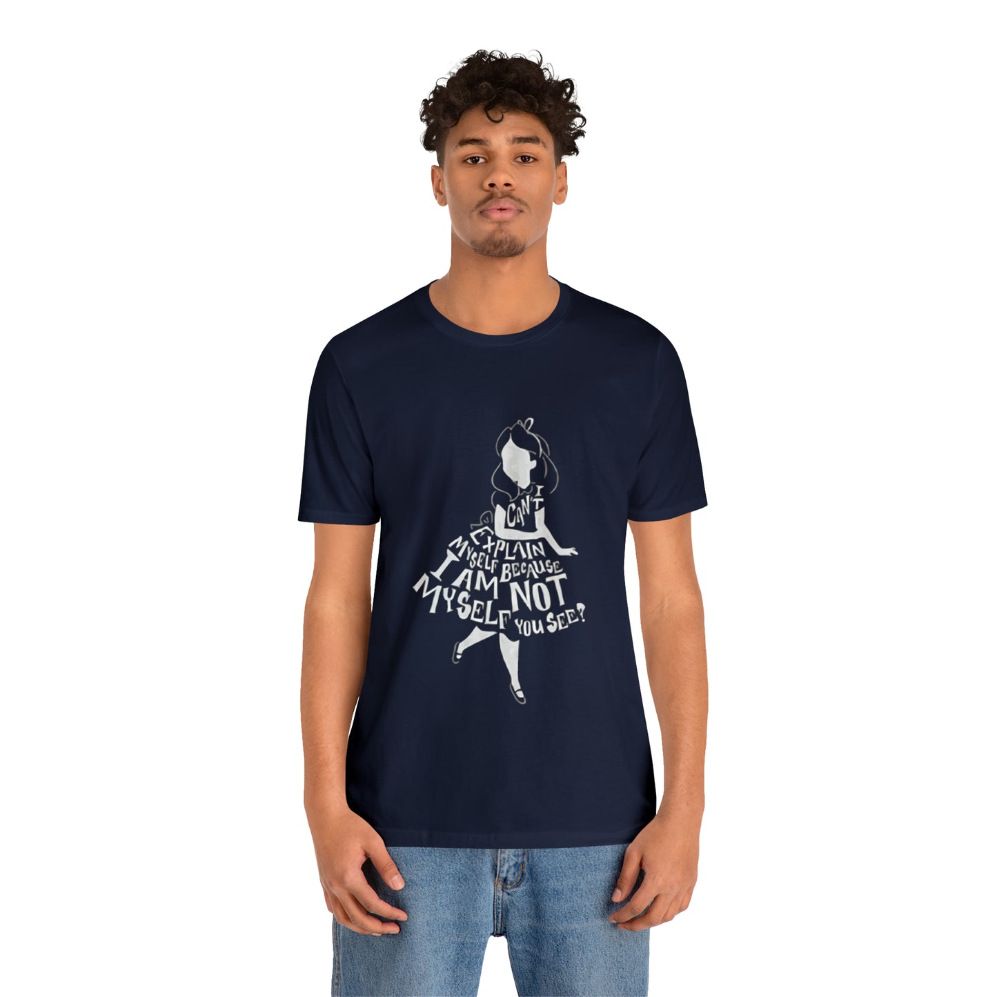 Alice In Wonderland Unisex Jersey Short Sleeve Tee