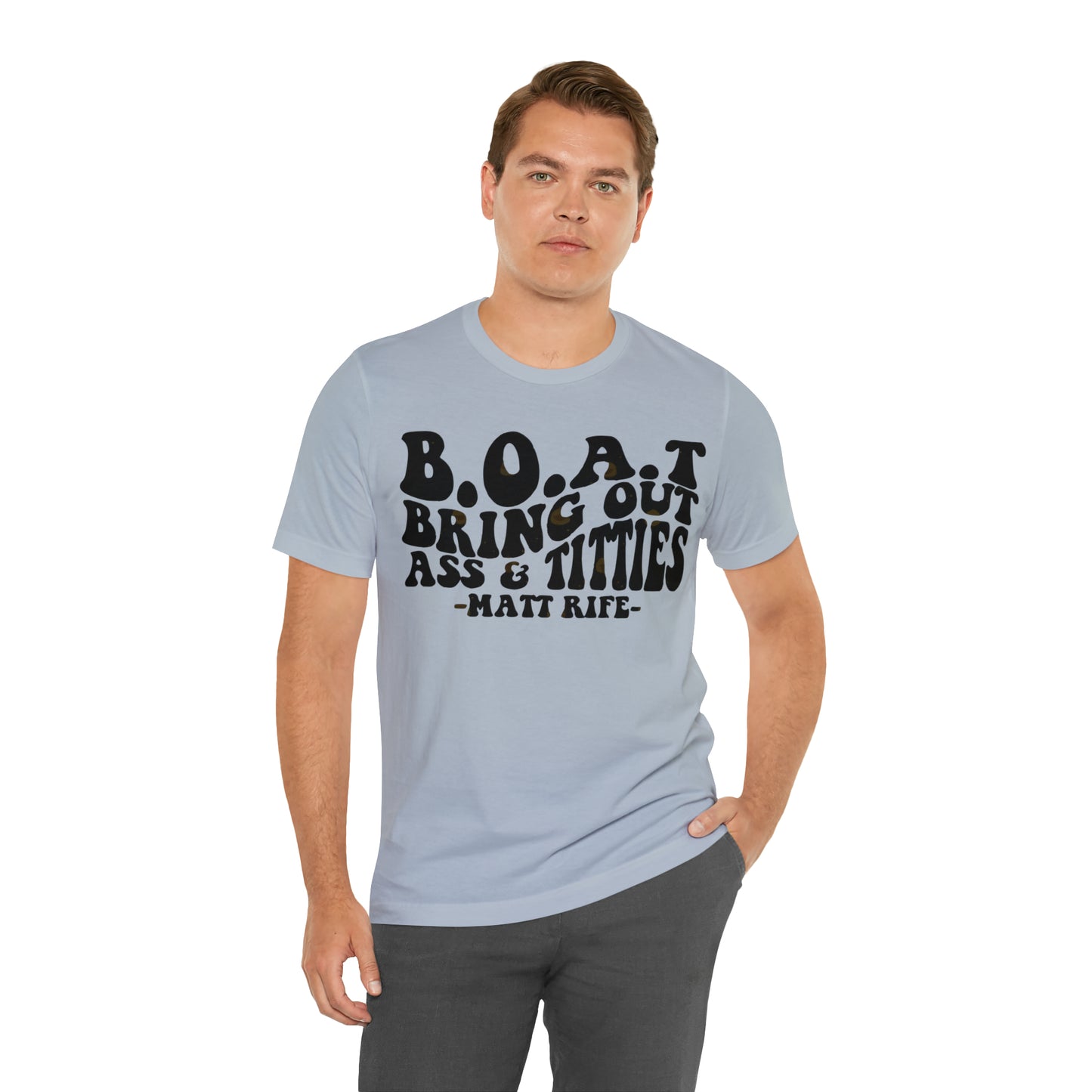 Matt Rife B.O.A.T. Unisex Jersey Short Sleeve Tee