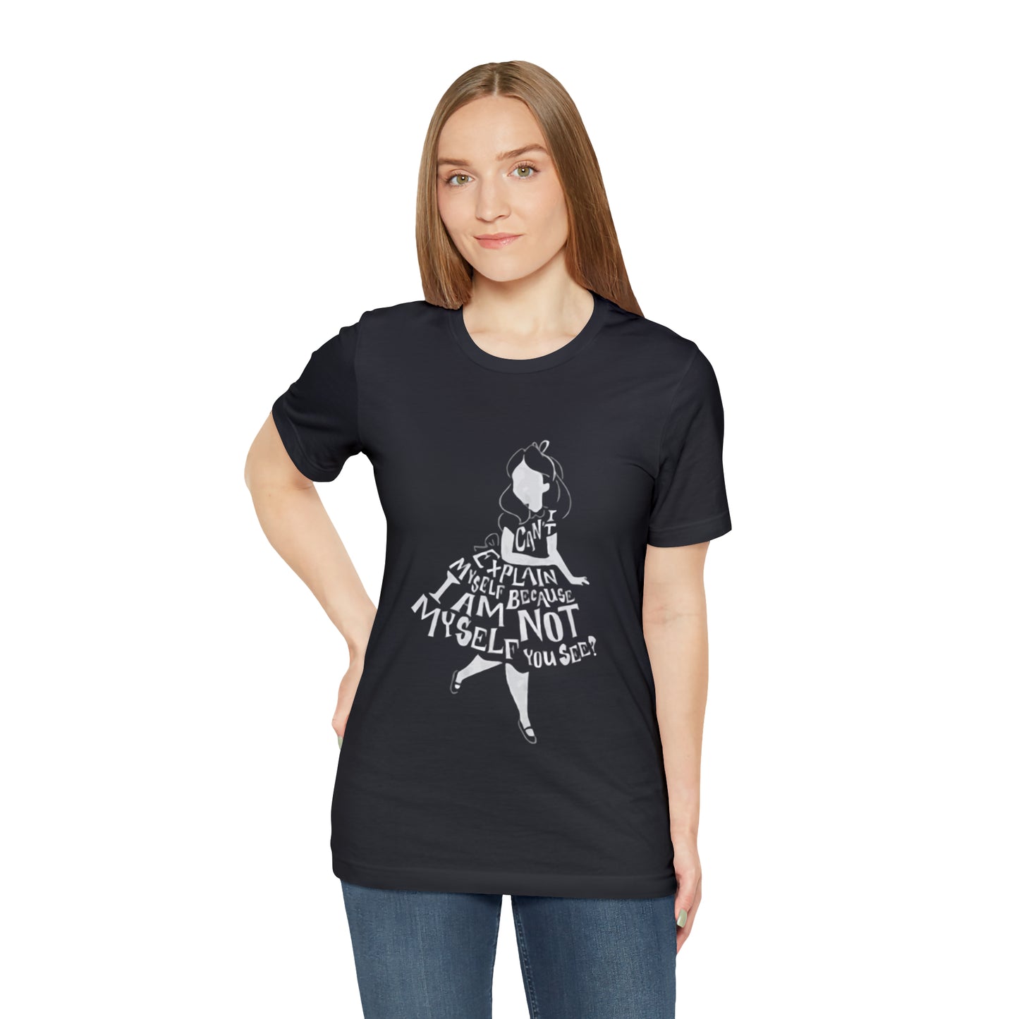 Alice In Wonderland Unisex Jersey Short Sleeve Tee