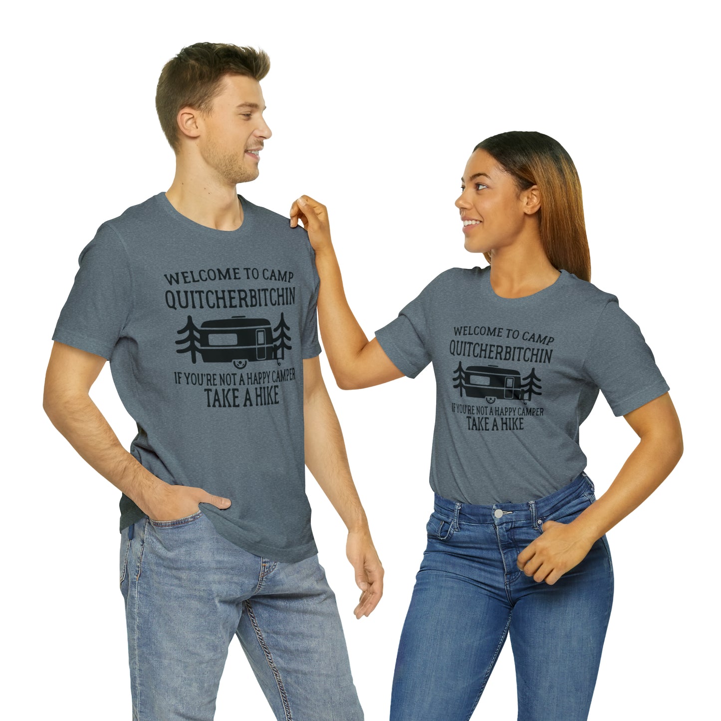 Camping Unisex Jersey Short Sleeve Tee