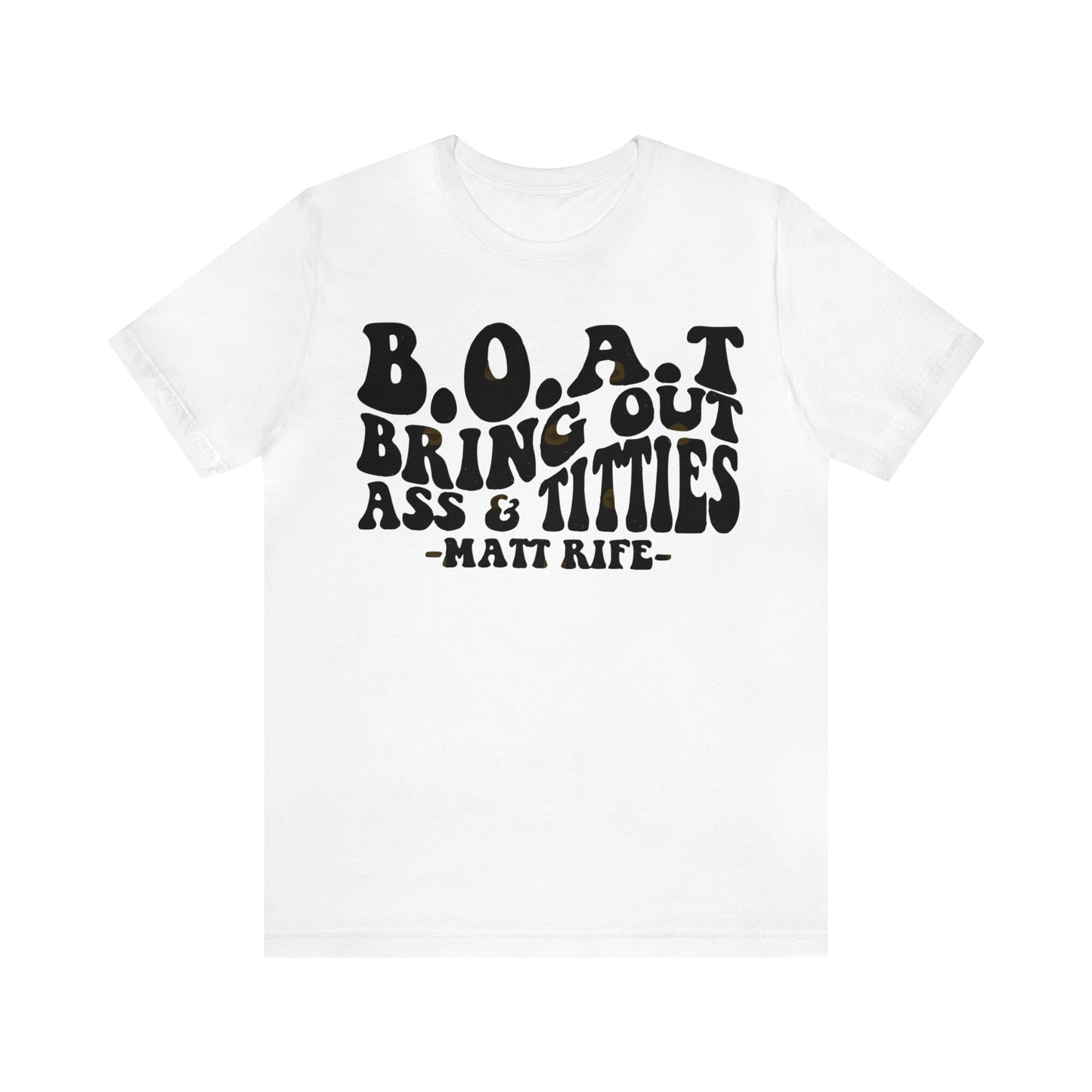 Matt Rife B.O.A.T. Unisex Jersey Short Sleeve Tee