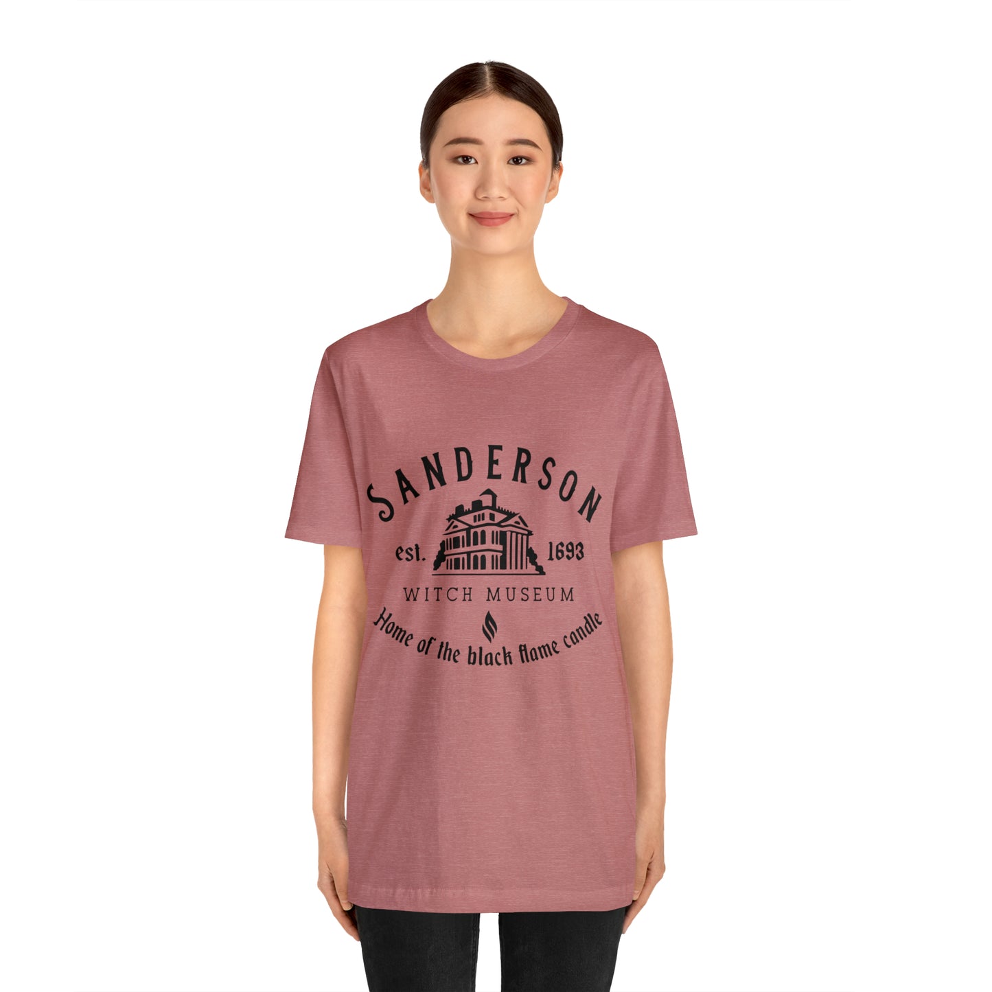 Sanderson Witch Museum Unisex Jersey Short Sleeve Tee