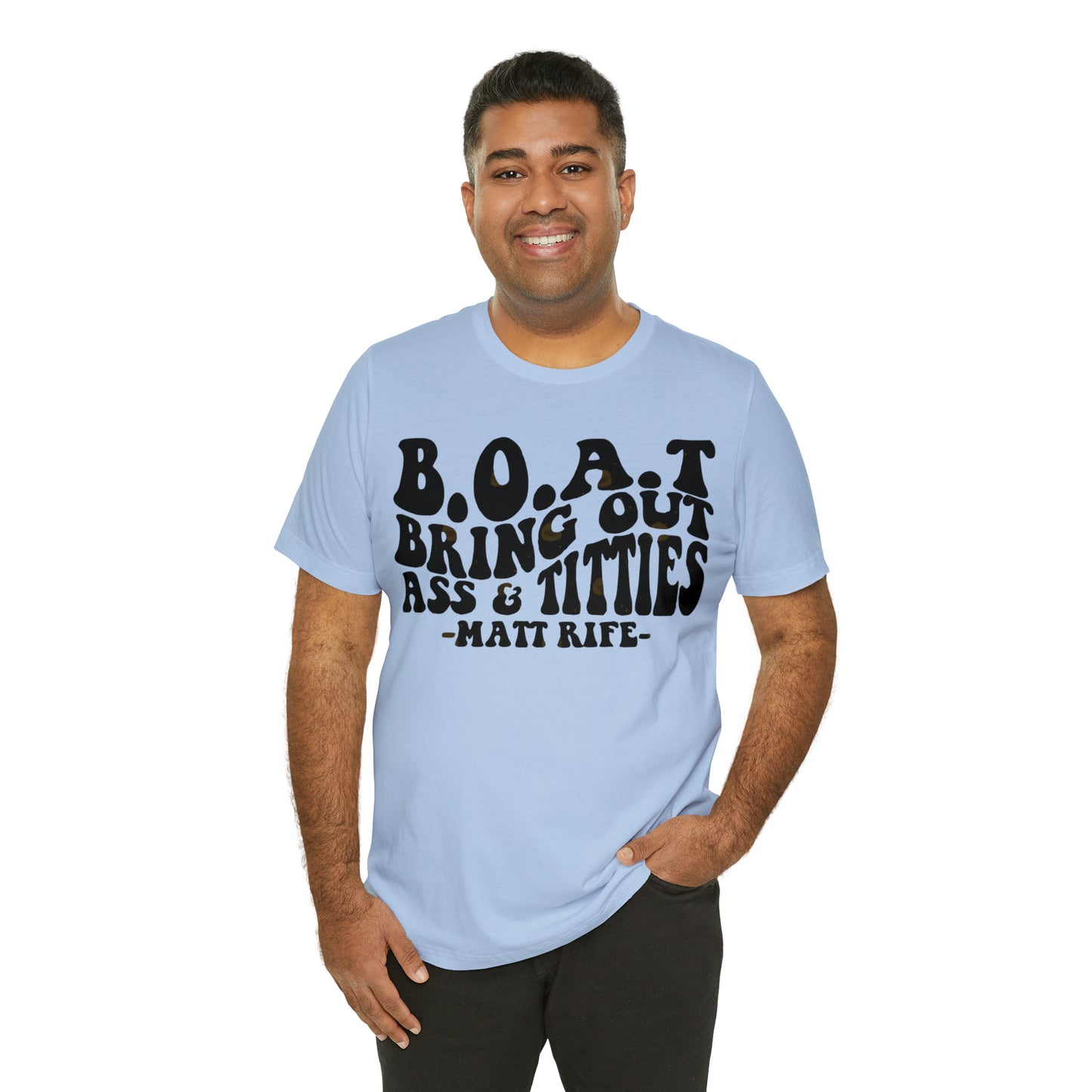 Matt Rife B.O.A.T. Unisex Jersey Short Sleeve Tee