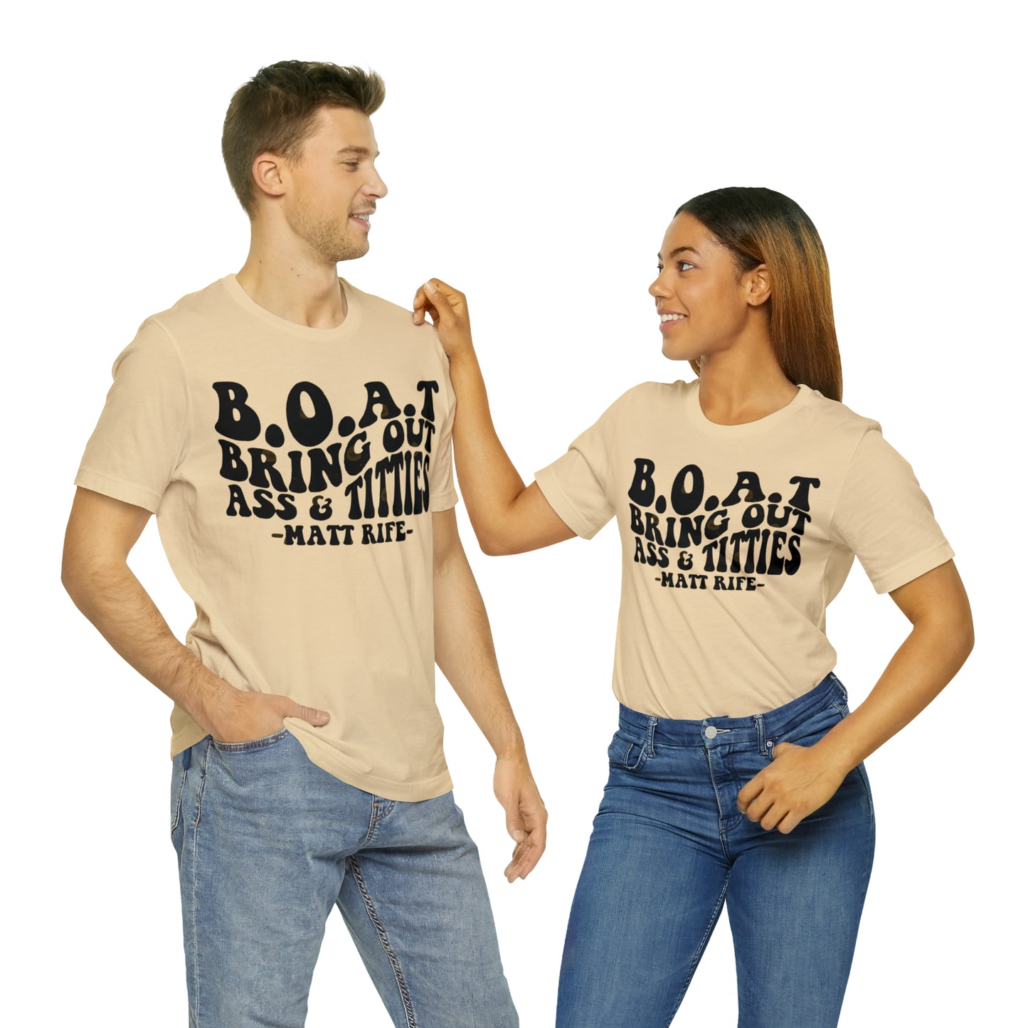 Matt Rife B.O.A.T. Unisex Jersey Short Sleeve Tee