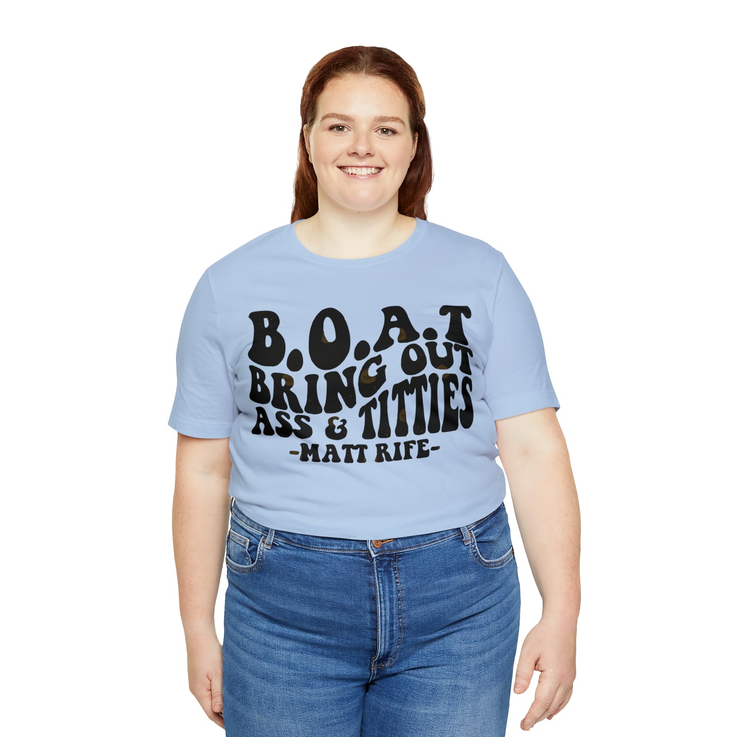 Matt Rife B.O.A.T. Unisex Jersey Short Sleeve Tee