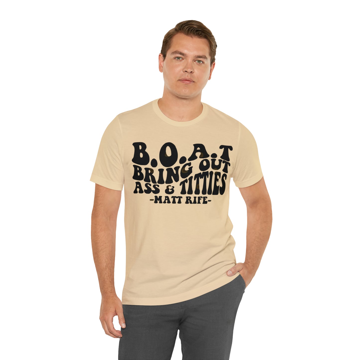 Matt Rife B.O.A.T. Unisex Jersey Short Sleeve Tee