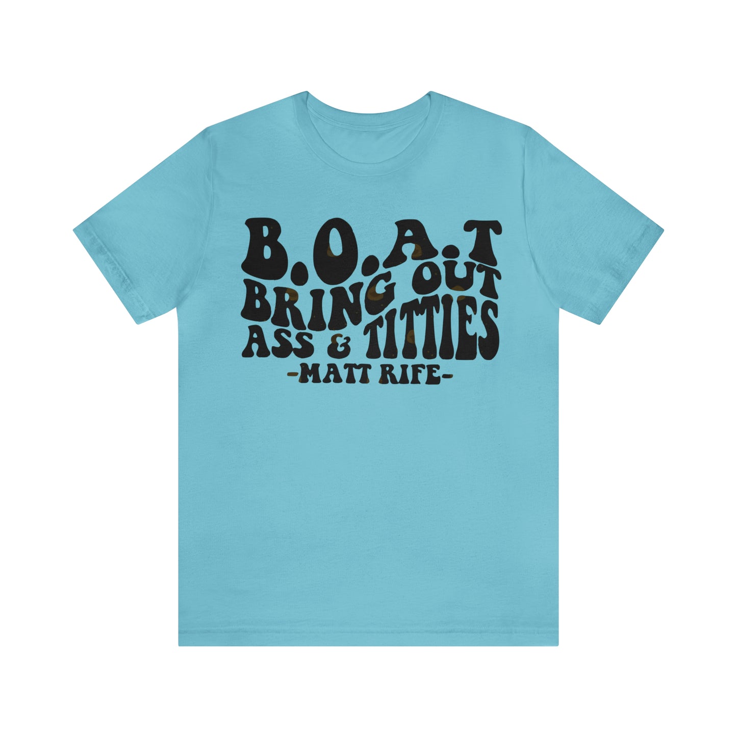 Matt Rife B.O.A.T. Unisex Jersey Short Sleeve Tee