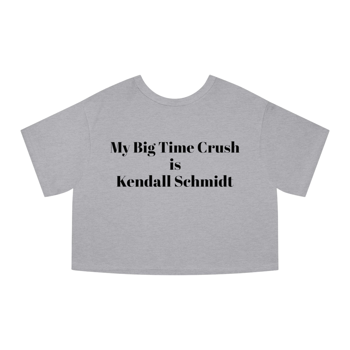 Big Time Rush - Kendall Schmidt Women's Heritage Cropped T-Shirt