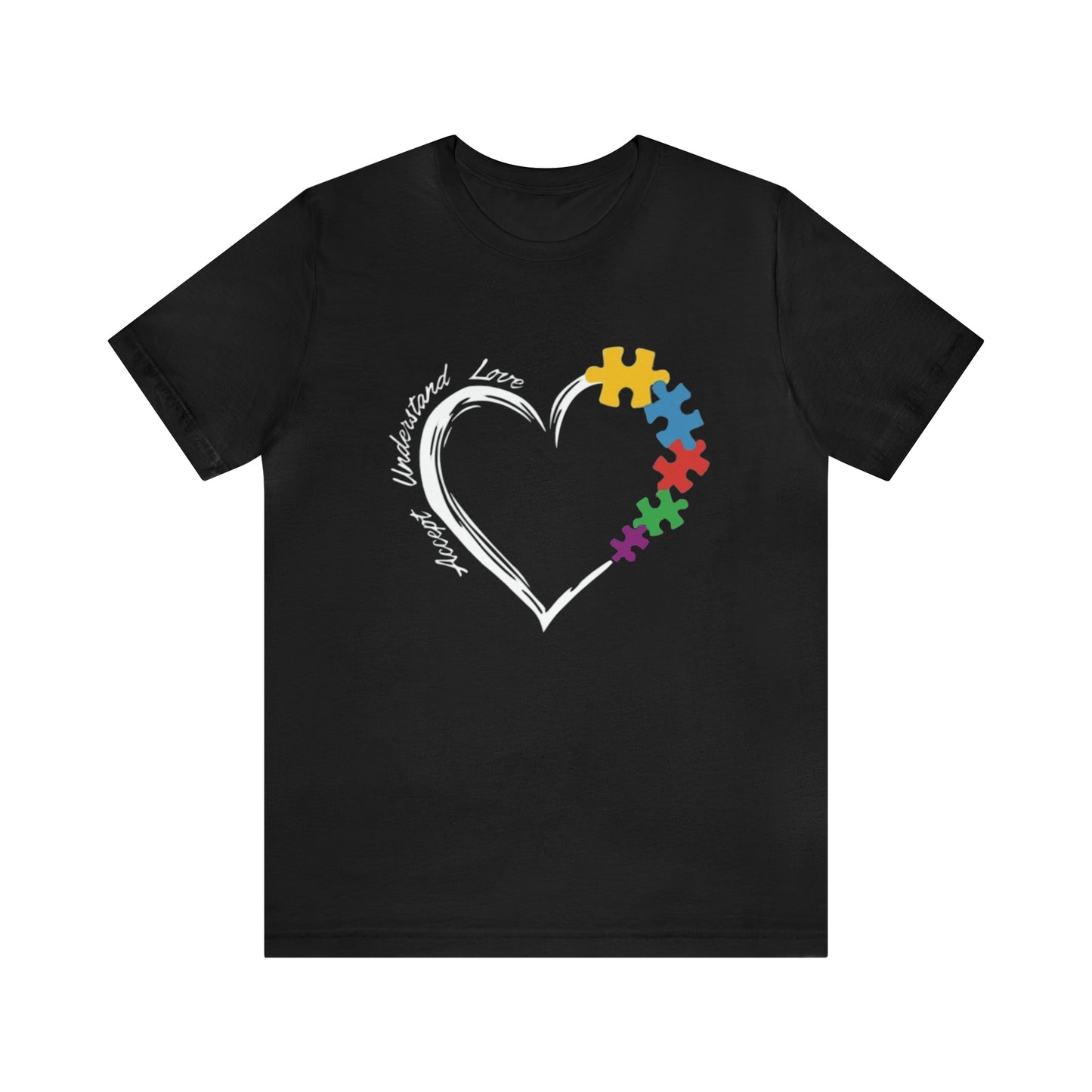 Autism Acceptance  Short Sleeve Tee