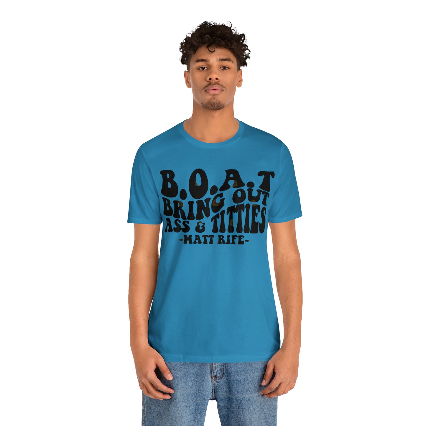 Matt Rife B.O.A.T. Unisex Jersey Short Sleeve Tee