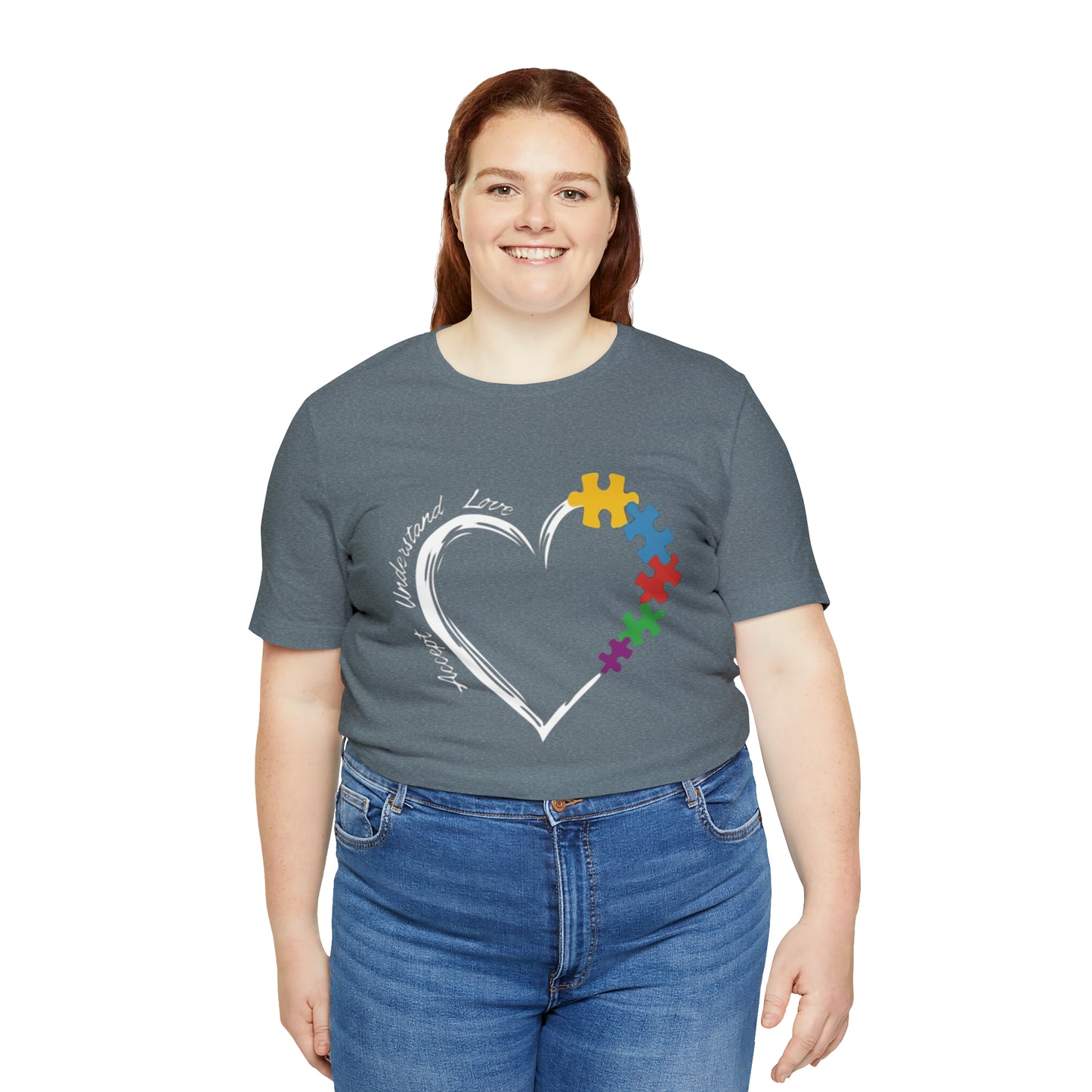 Autism Acceptance  Short Sleeve Tee