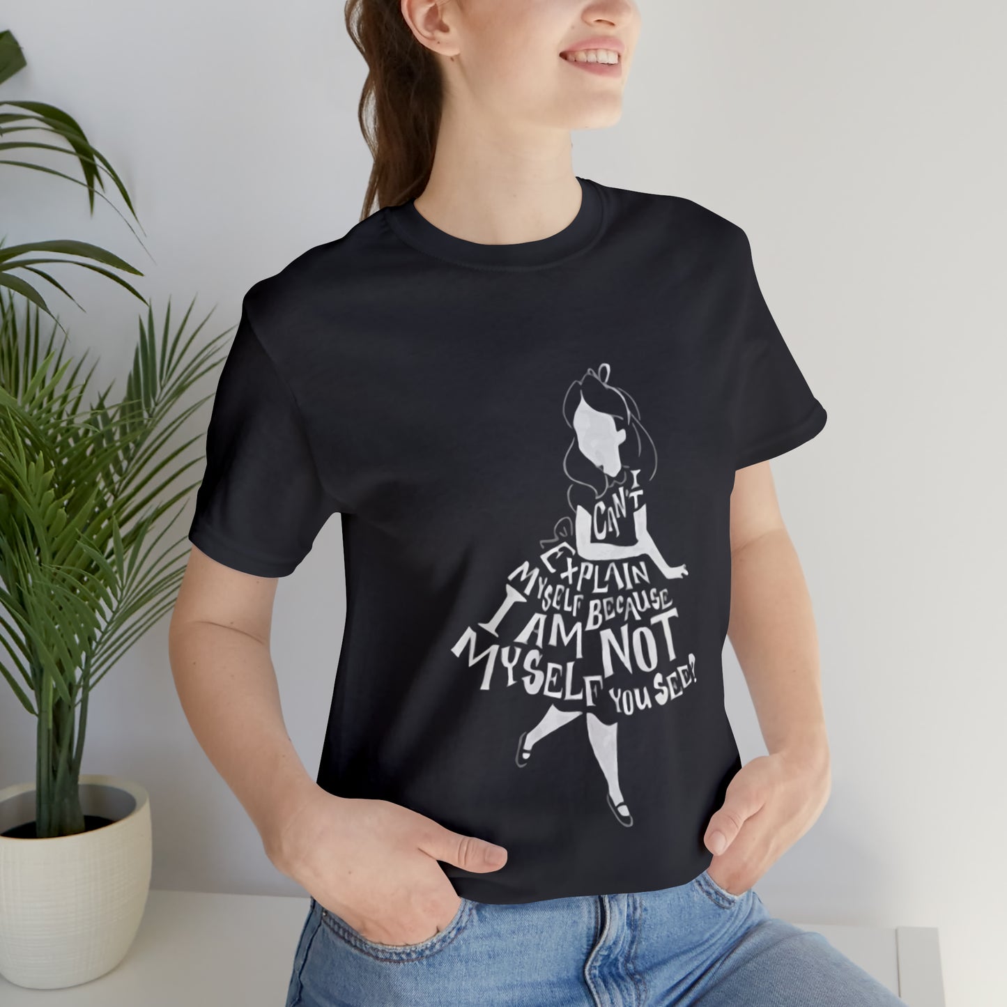 Alice In Wonderland Unisex Jersey Short Sleeve Tee