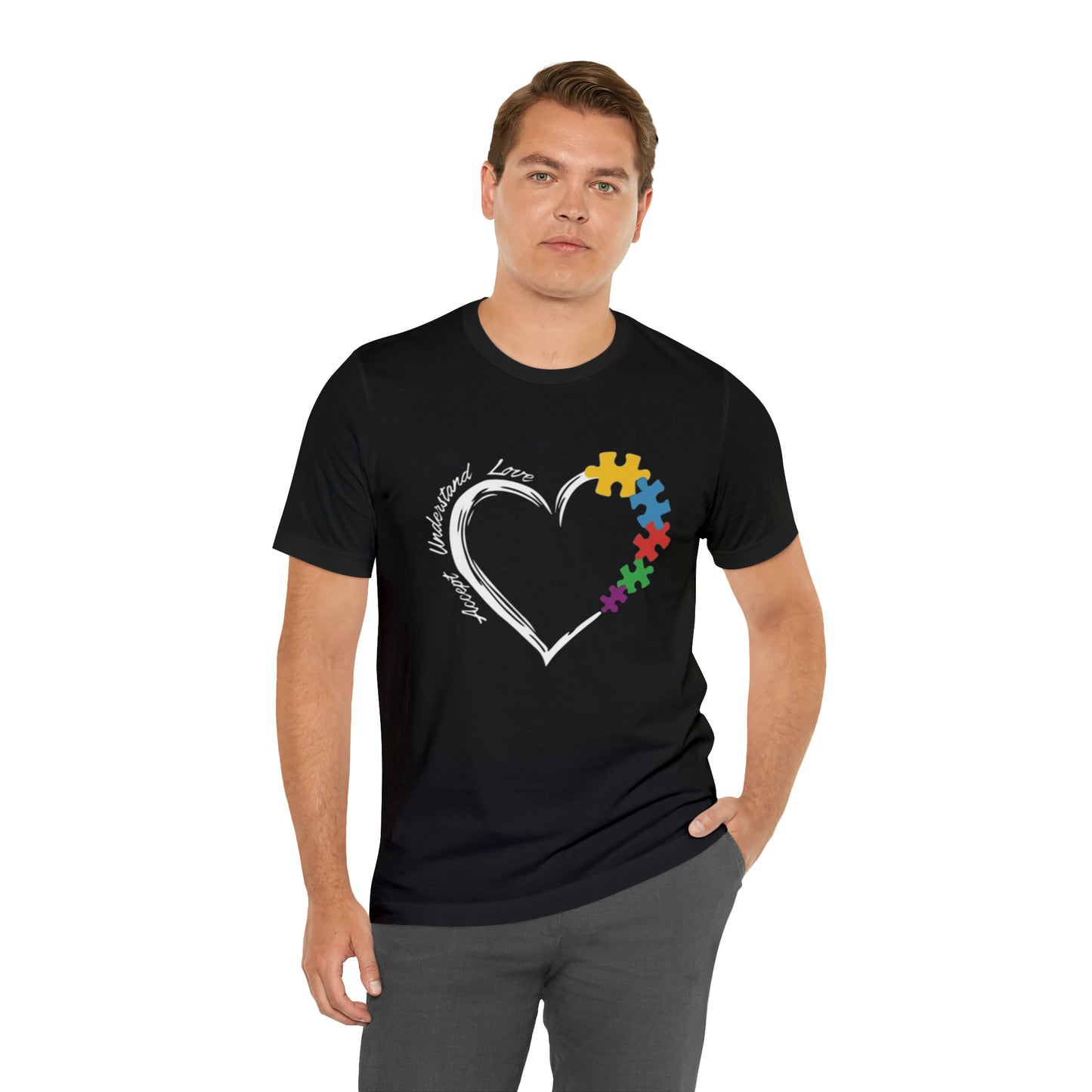 Autism Acceptance  Short Sleeve Tee