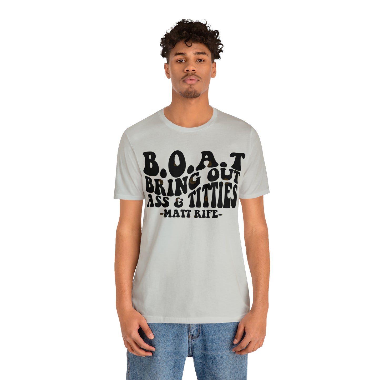 Matt Rife B.O.A.T. Unisex Jersey Short Sleeve Tee