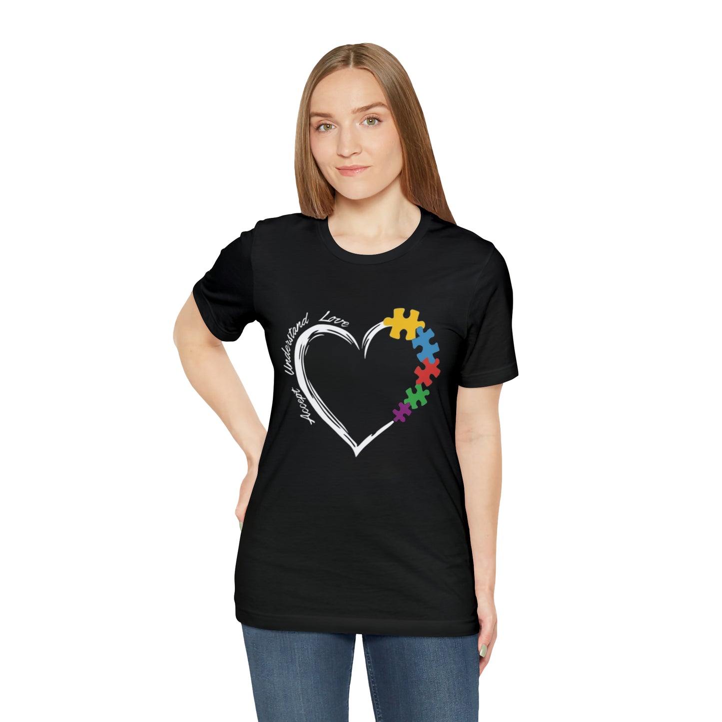 Autism Acceptance  Short Sleeve Tee