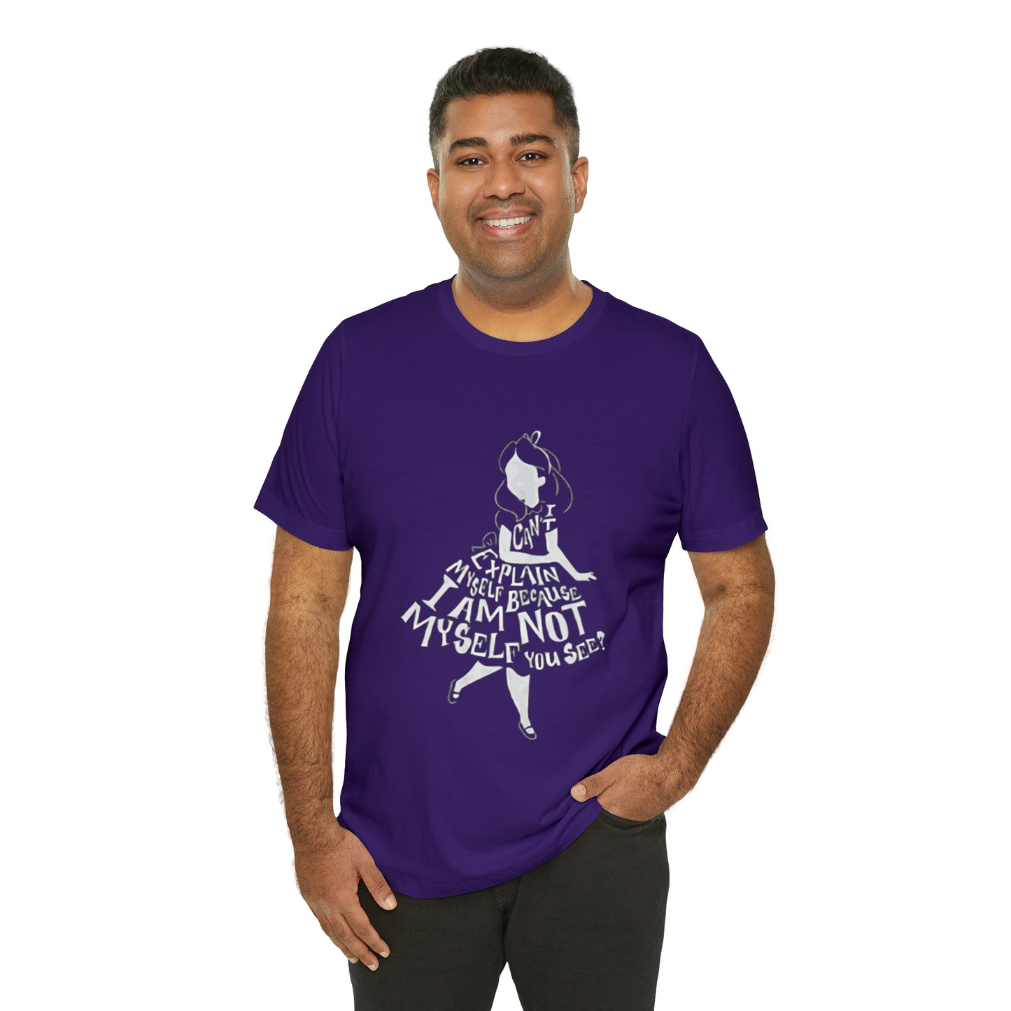 Alice In Wonderland Unisex Jersey Short Sleeve Tee