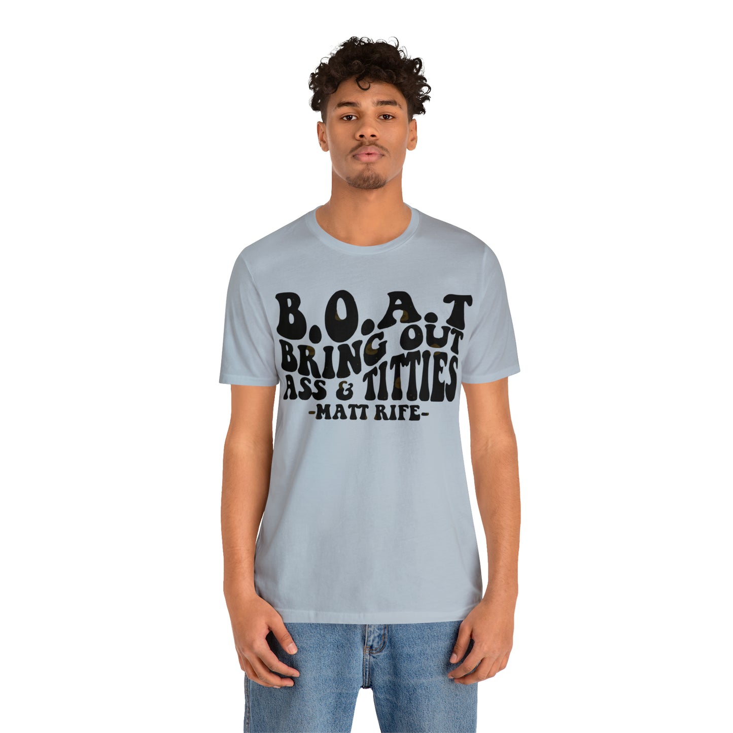 Matt Rife B.O.A.T. Unisex Jersey Short Sleeve Tee